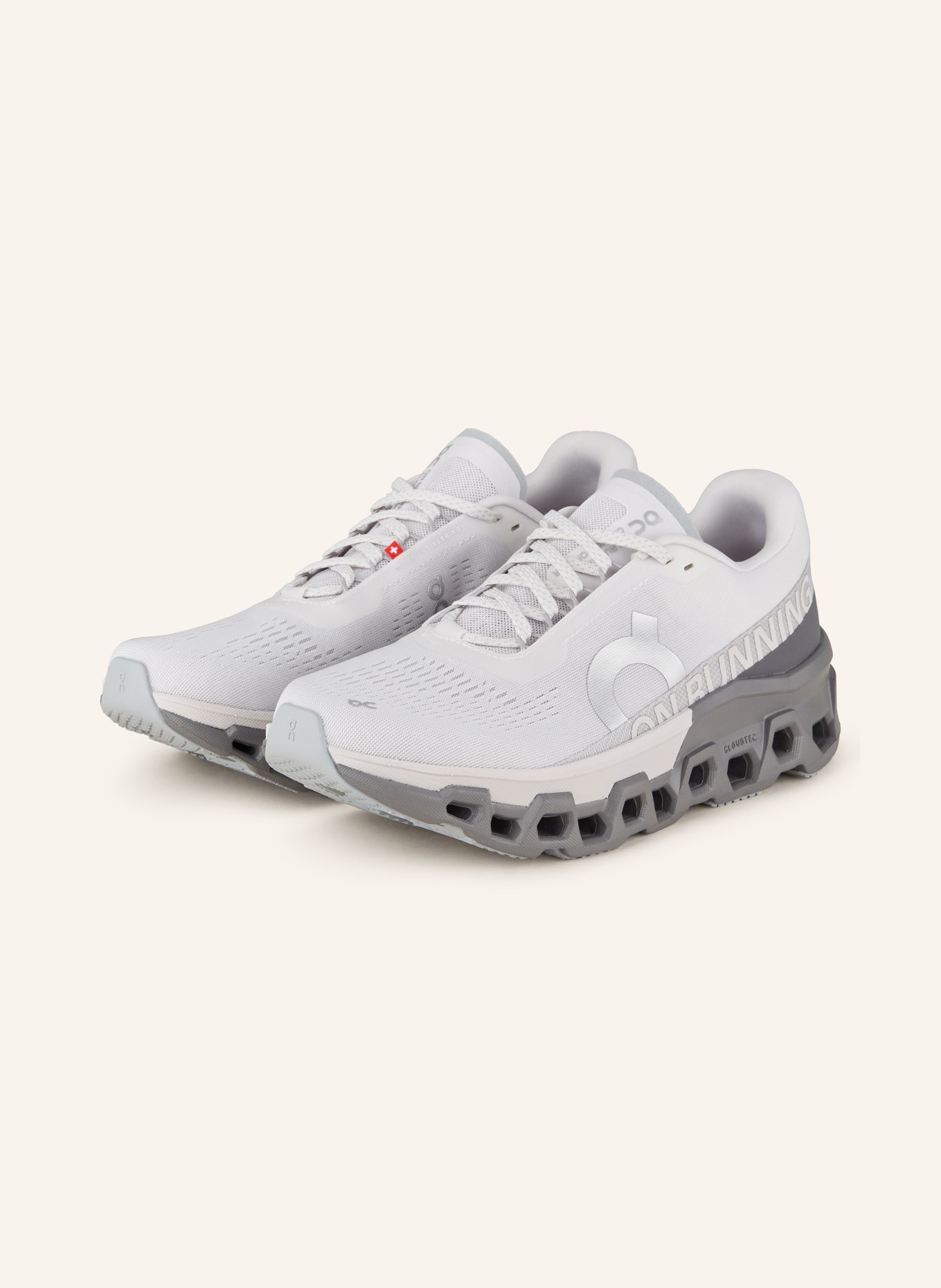 On Running shoes CLOUDMONSTER 2, Color: LIGHT GRAY/ GRAY (Image 1)