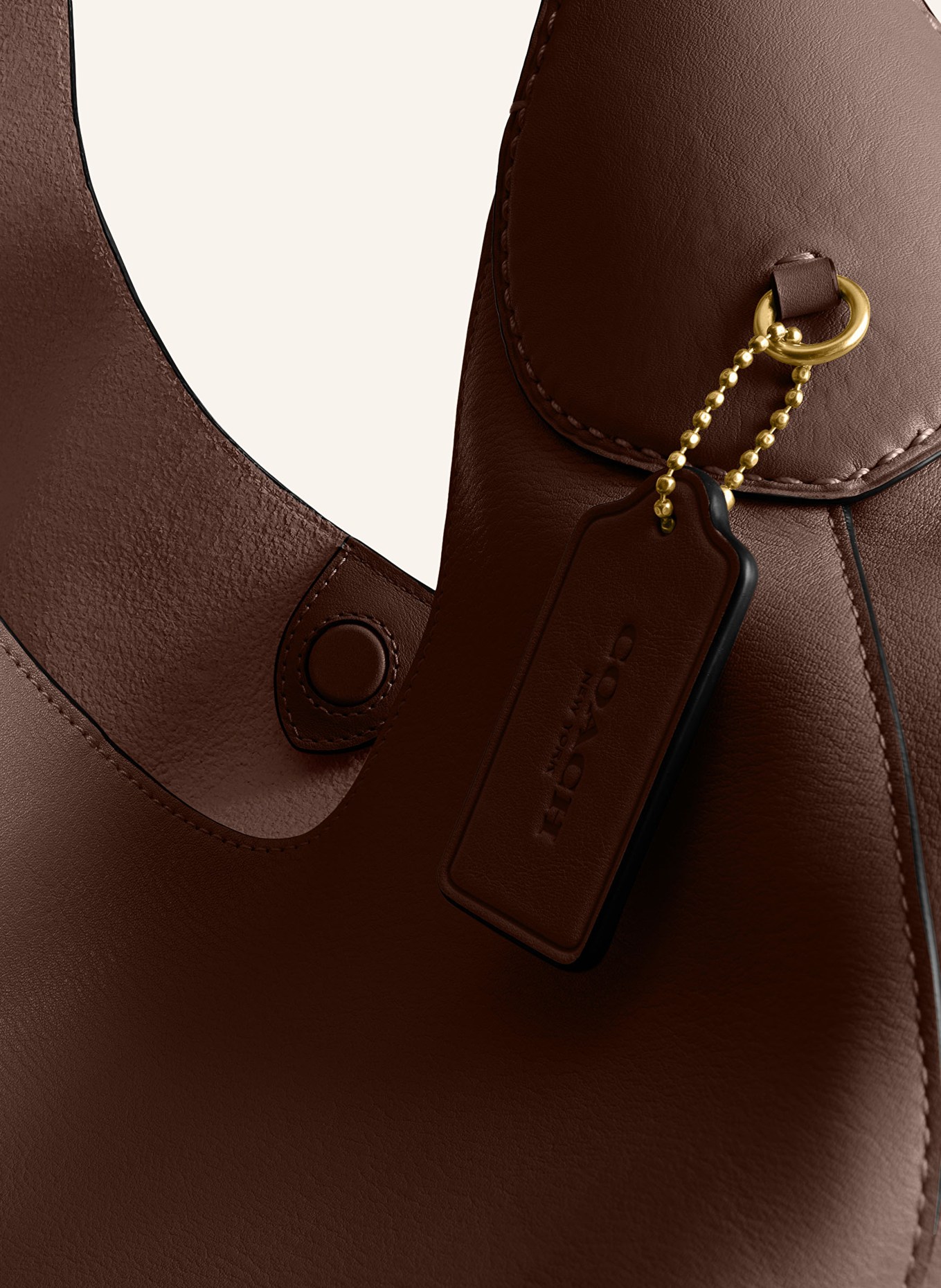 COACH Hobo-Bag BROOKLYN: DUNKELBRAUN