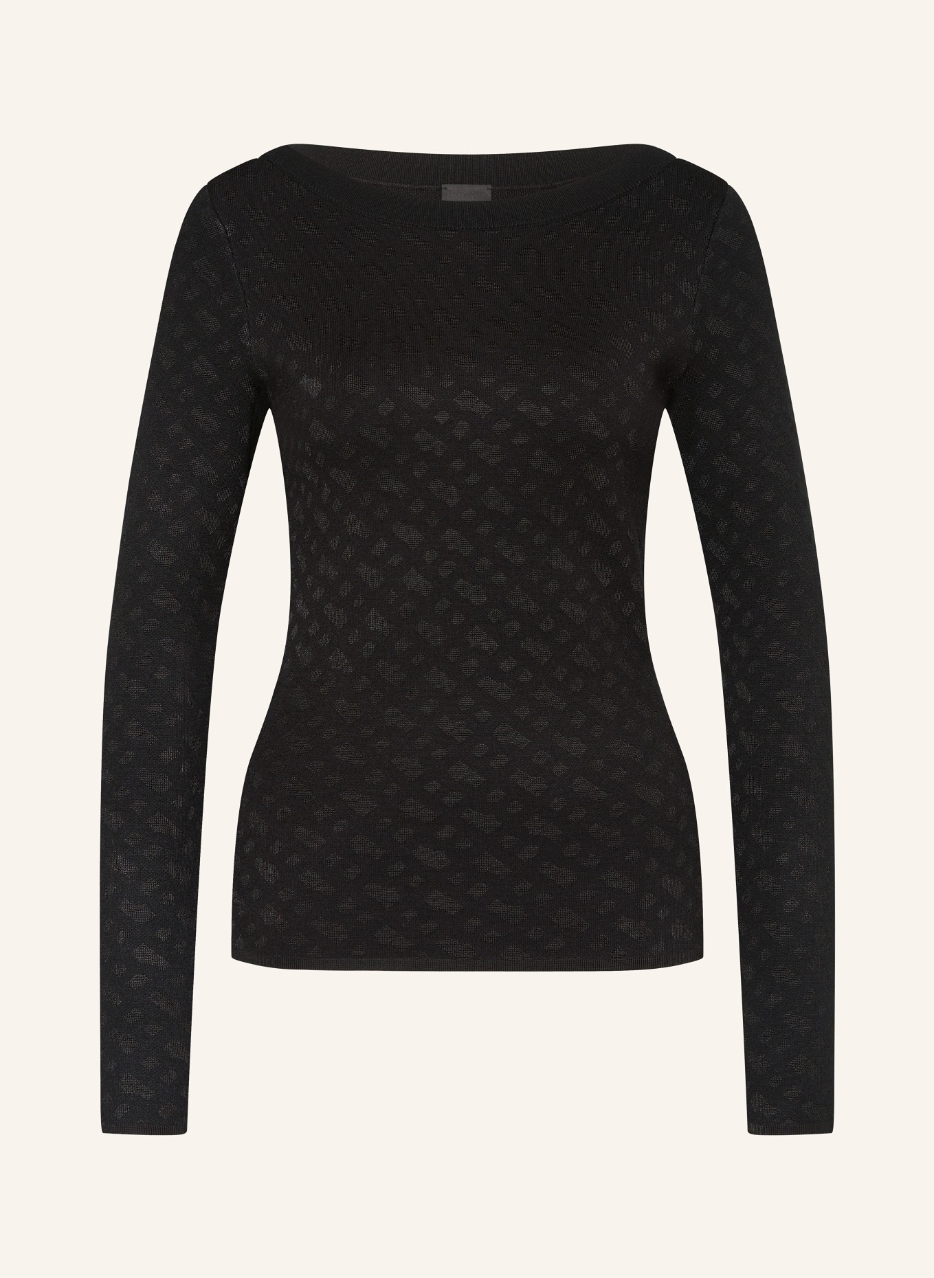 BOSS Sweater FERENTI: BLACK