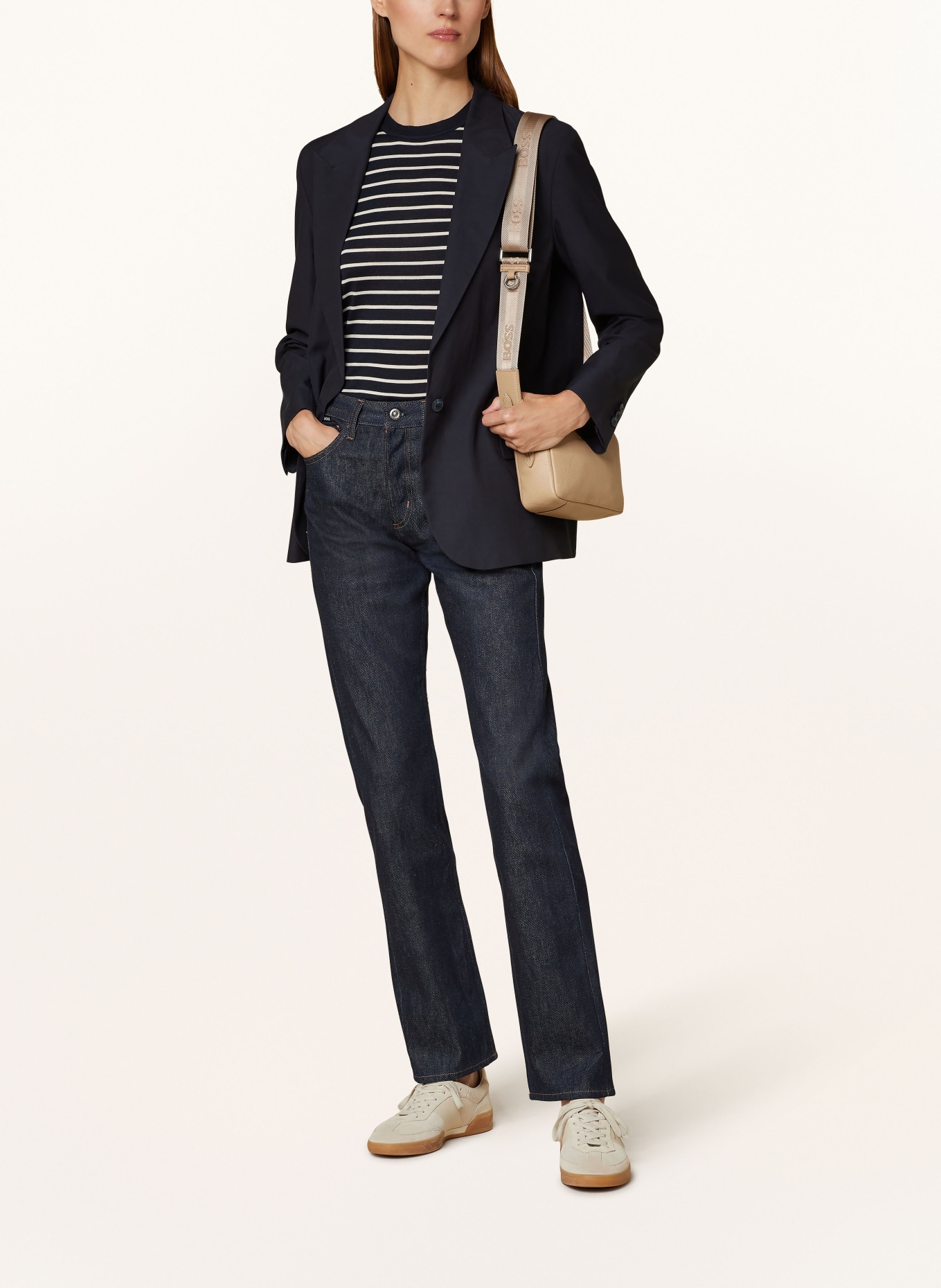 BOSS Straight Jeans HEIGHT: 471 OPEN BLUE