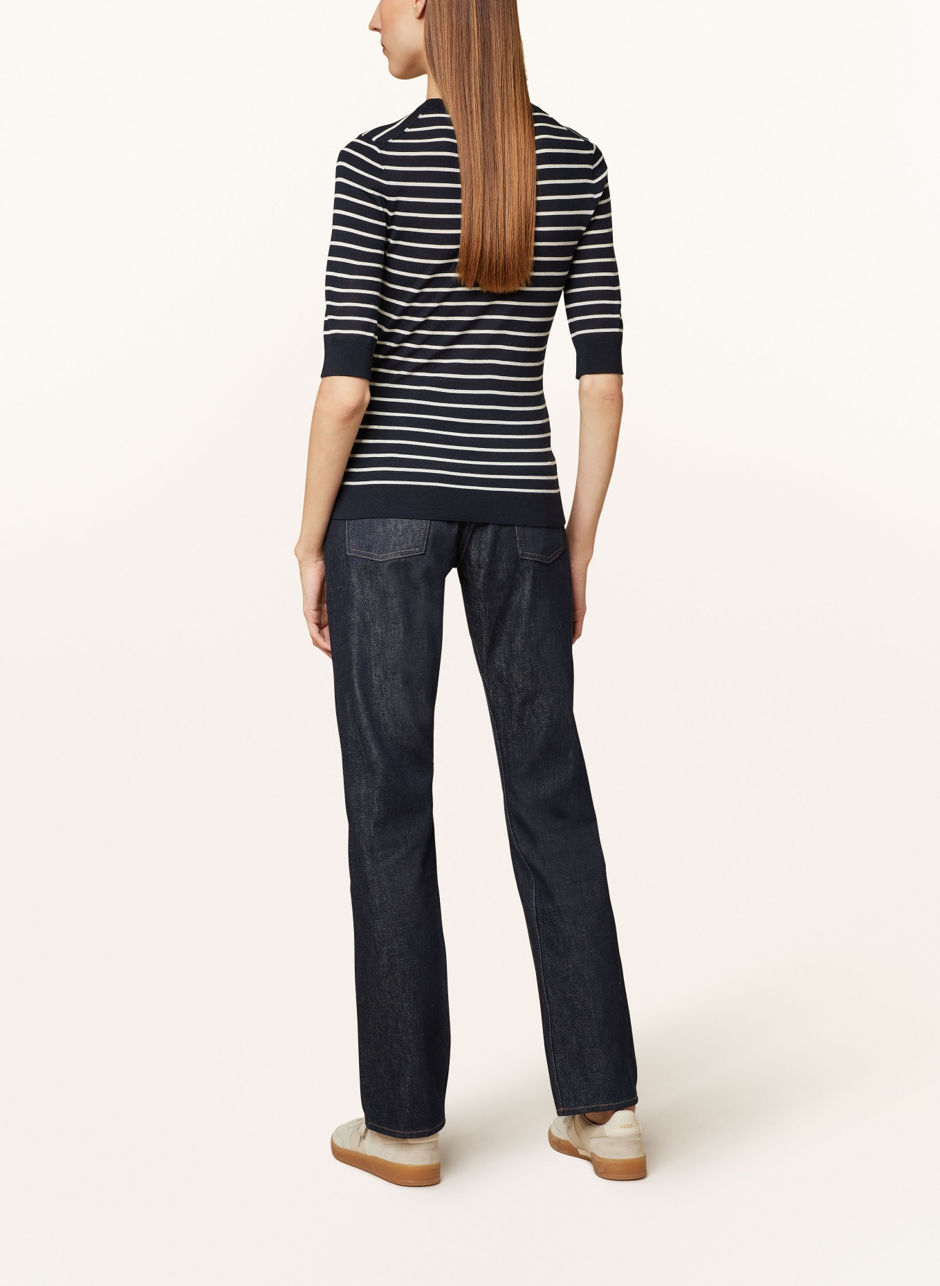 BOSS Straight Jeans HEIGHT: 471 OPEN BLUE