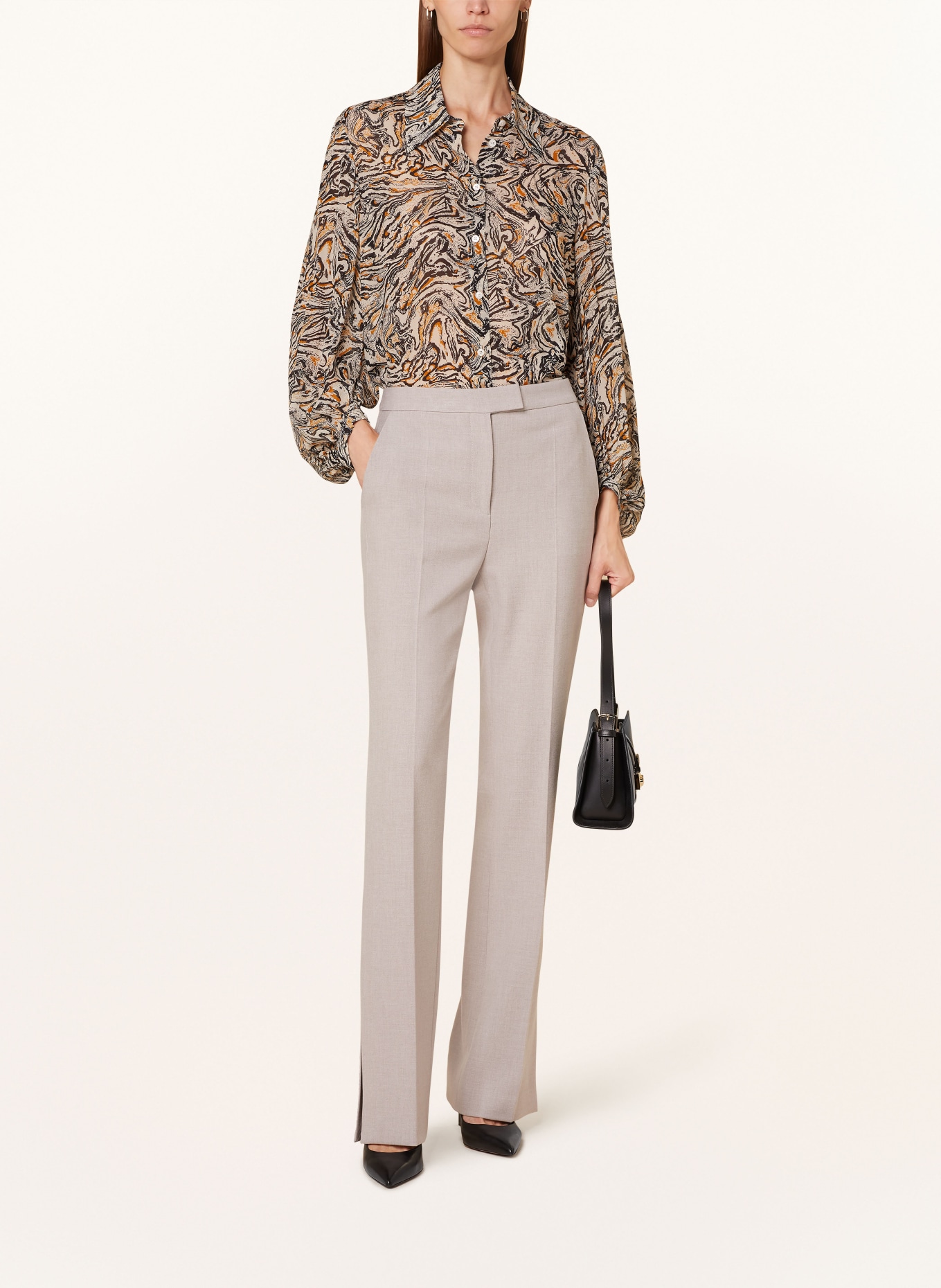 BOSS Trousers TUBEKA, Color: TAUPE (Image 2)