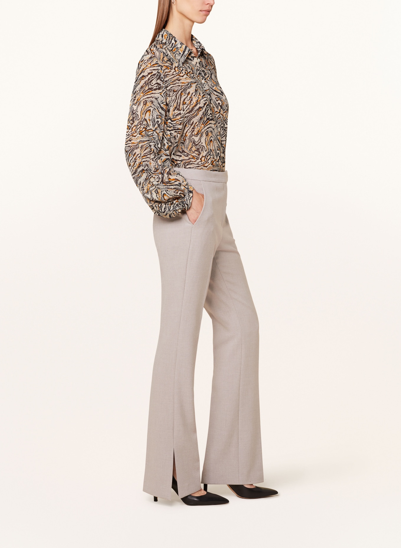 BOSS Trousers TUBEKA, Color: TAUPE (Image 4)