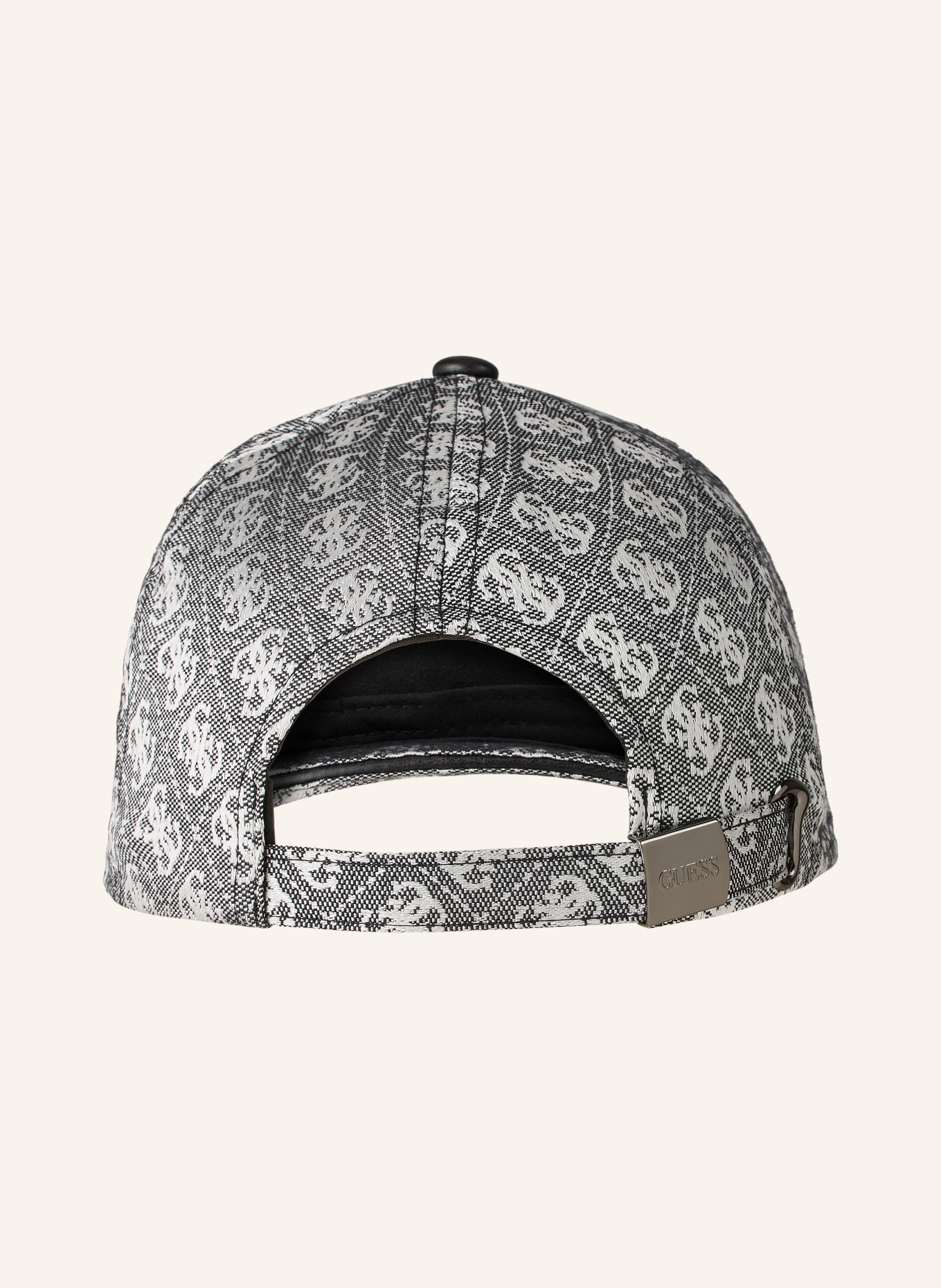 GUESS Kšiltovka: TMAVĚ ŠEDÁ / SVĚTLE ŠEDÁ