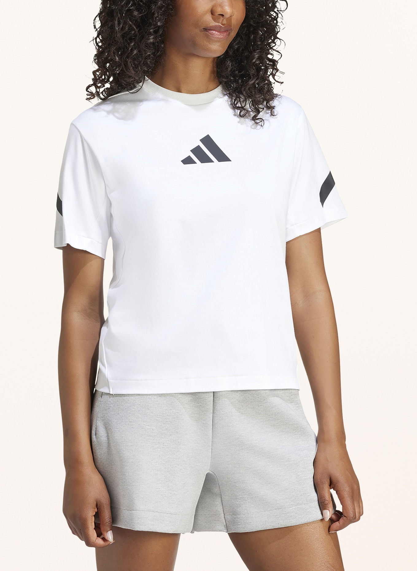 adidas T-shirt Z.N.E., Color: WHITE (Image 2)