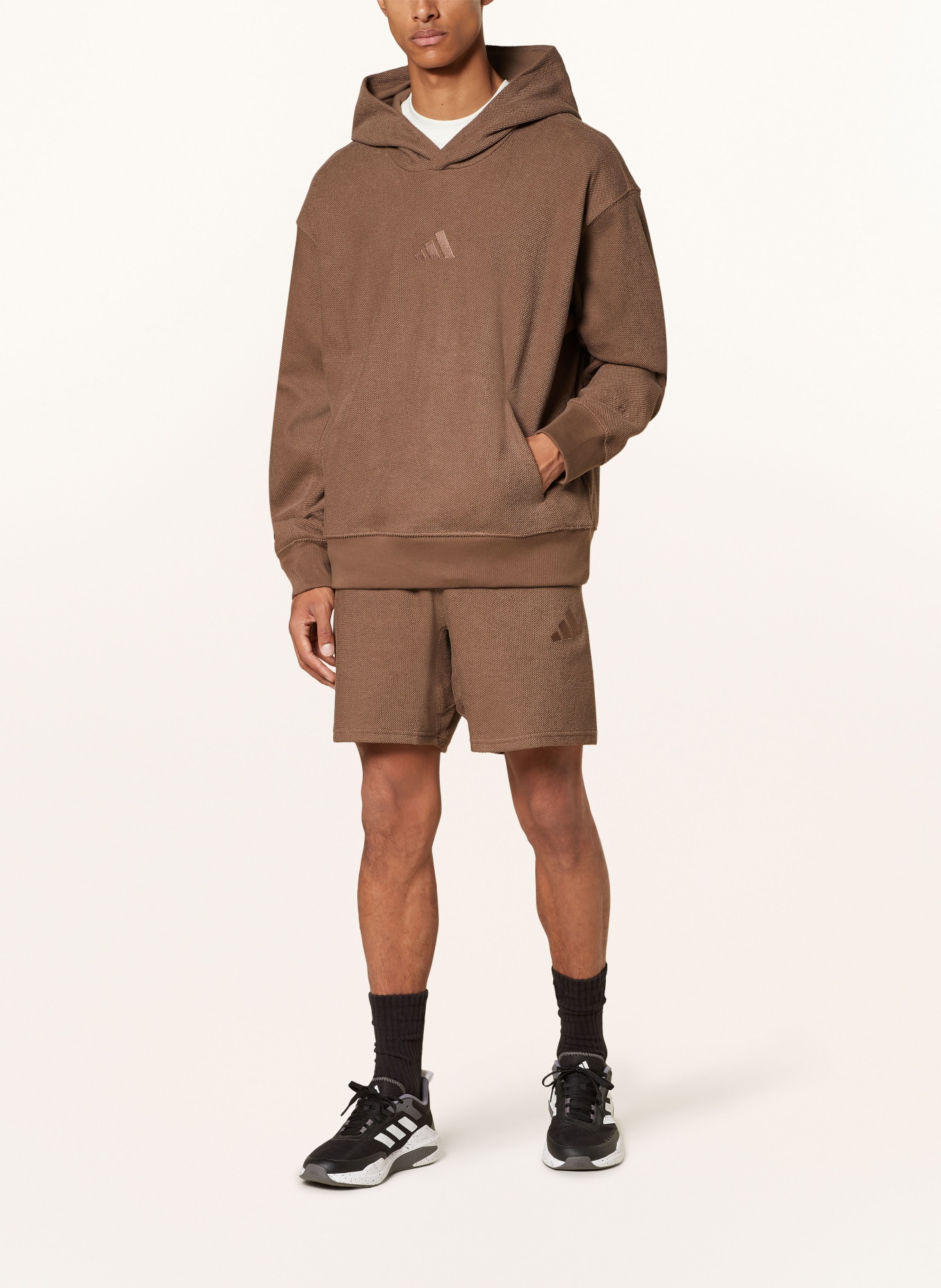 Adidas frottee shorts online