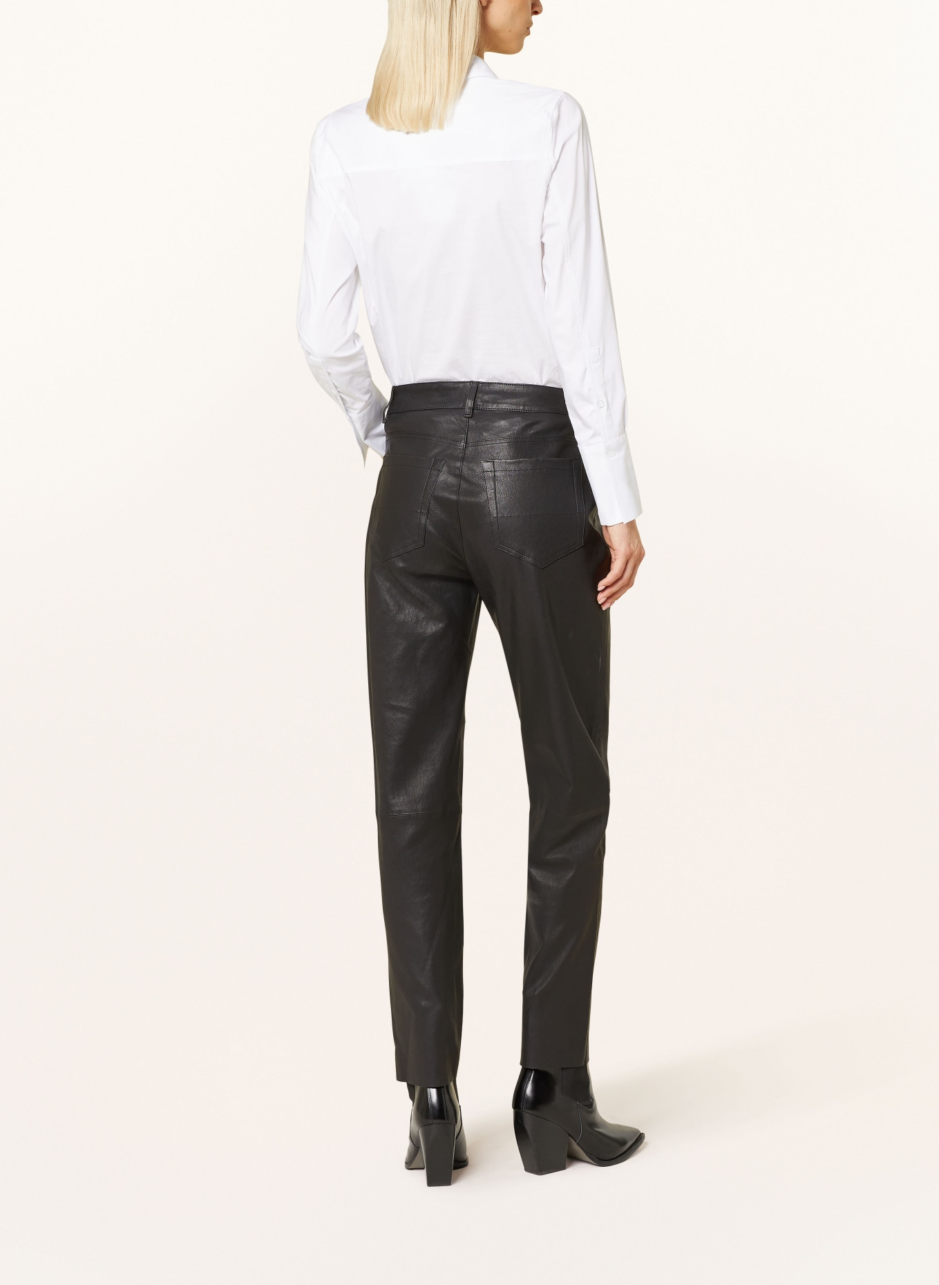 BELSTAFF Lederhose SCANDIUM, Farbe: SCHWARZ (Bild 3)