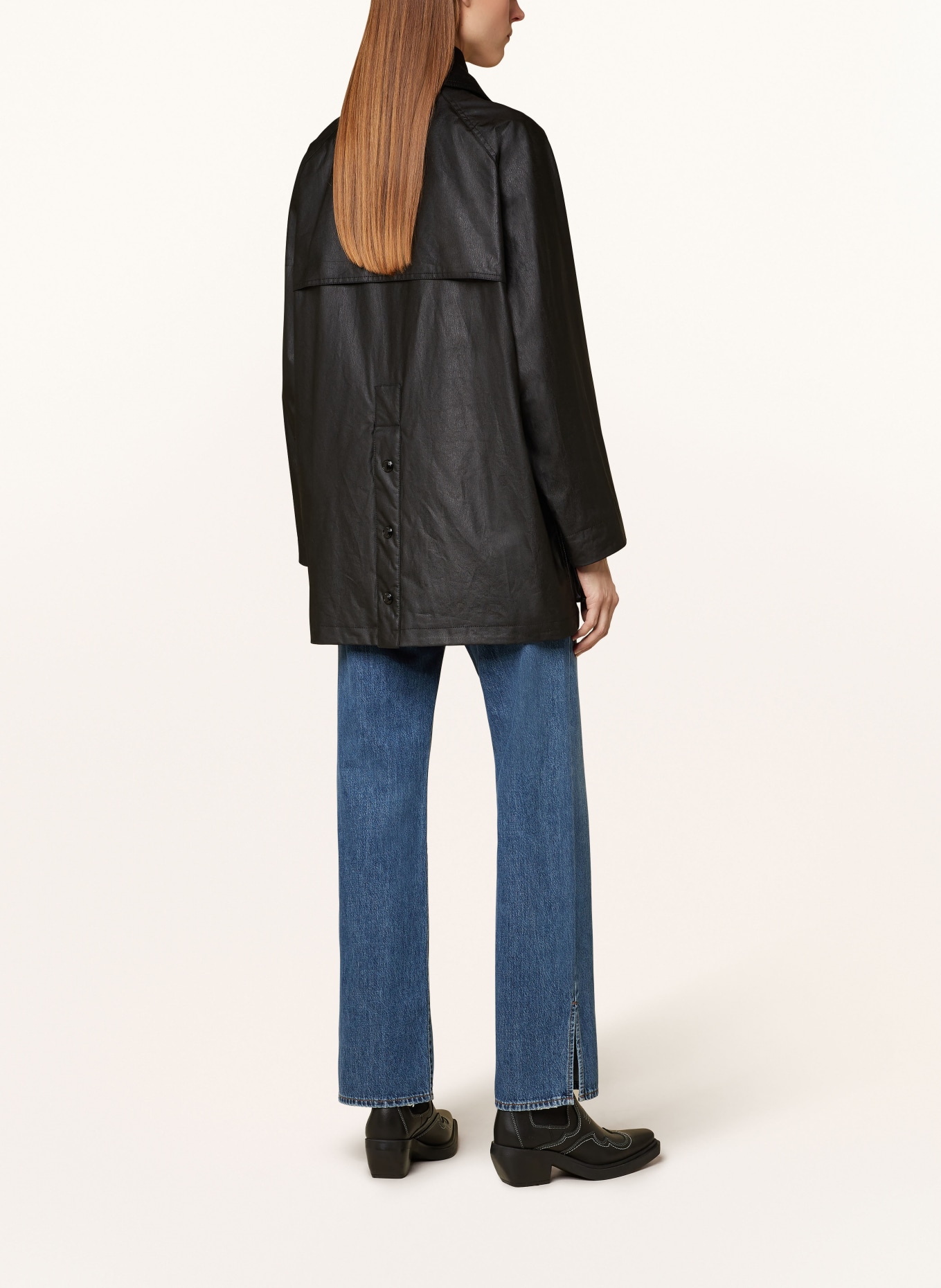 BELSTAFF Oversized-Fieldjacket TONAL FESTIVAL JACKET, Farbe: SCHWARZ (Bild 3)