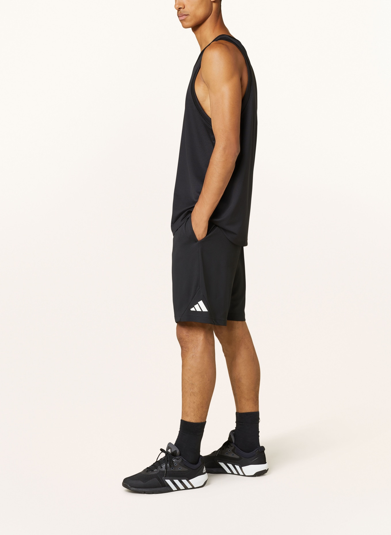 adidas Basketballshorts, Farbe: SCHWARZ (Bild 4)