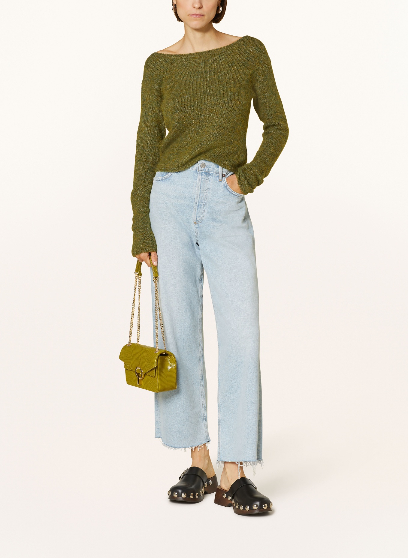 American Vintage Sweater EAST: OLIVE
