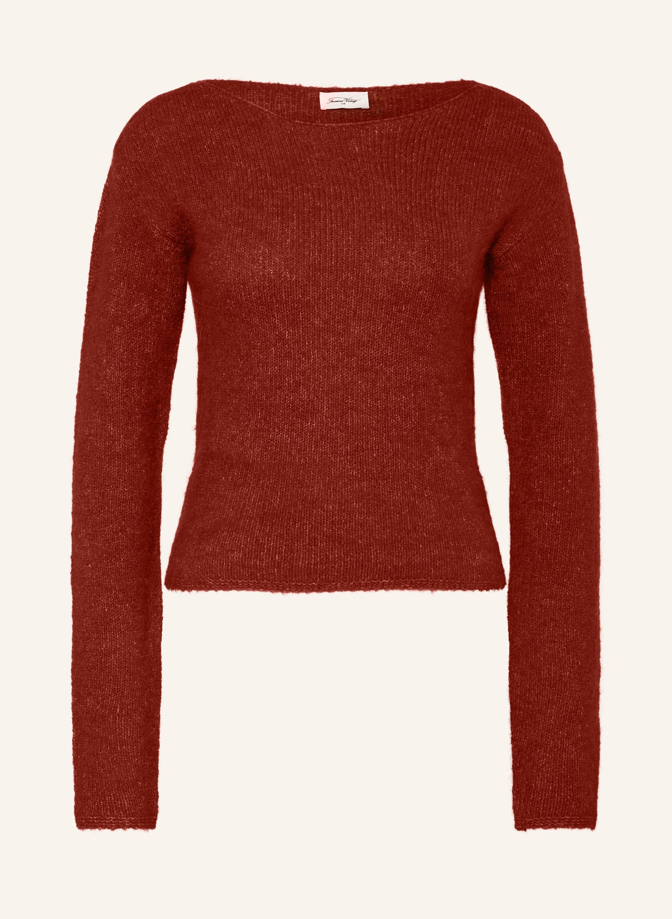 American Vintage Sweter EAST: CIEMNOCZERWONY