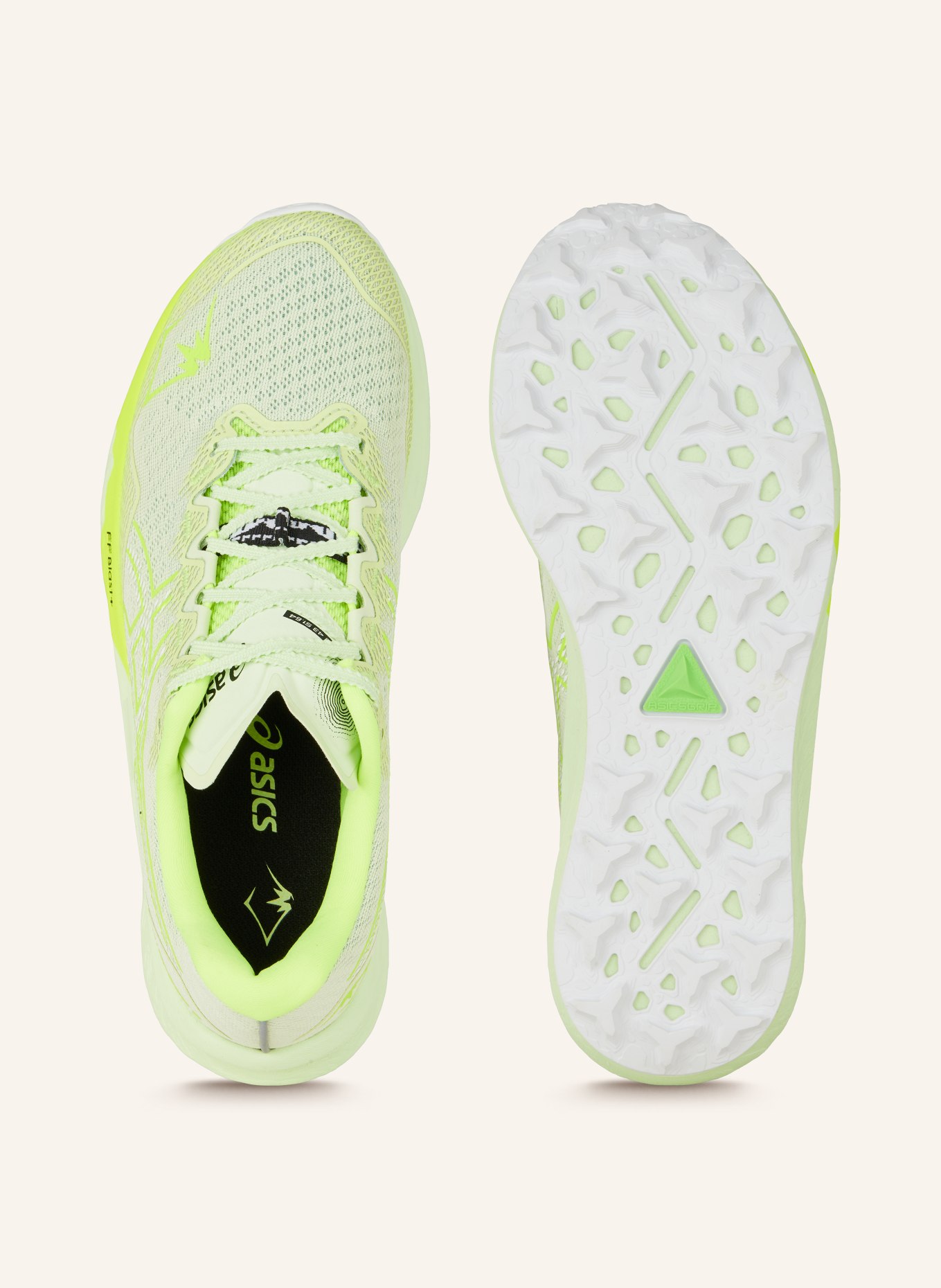 ASICS Trail running shoes FUJISPEED 3, Color: NEON GREEN/ NEON YELLOW/ LIGHT GREEN (Image 5)