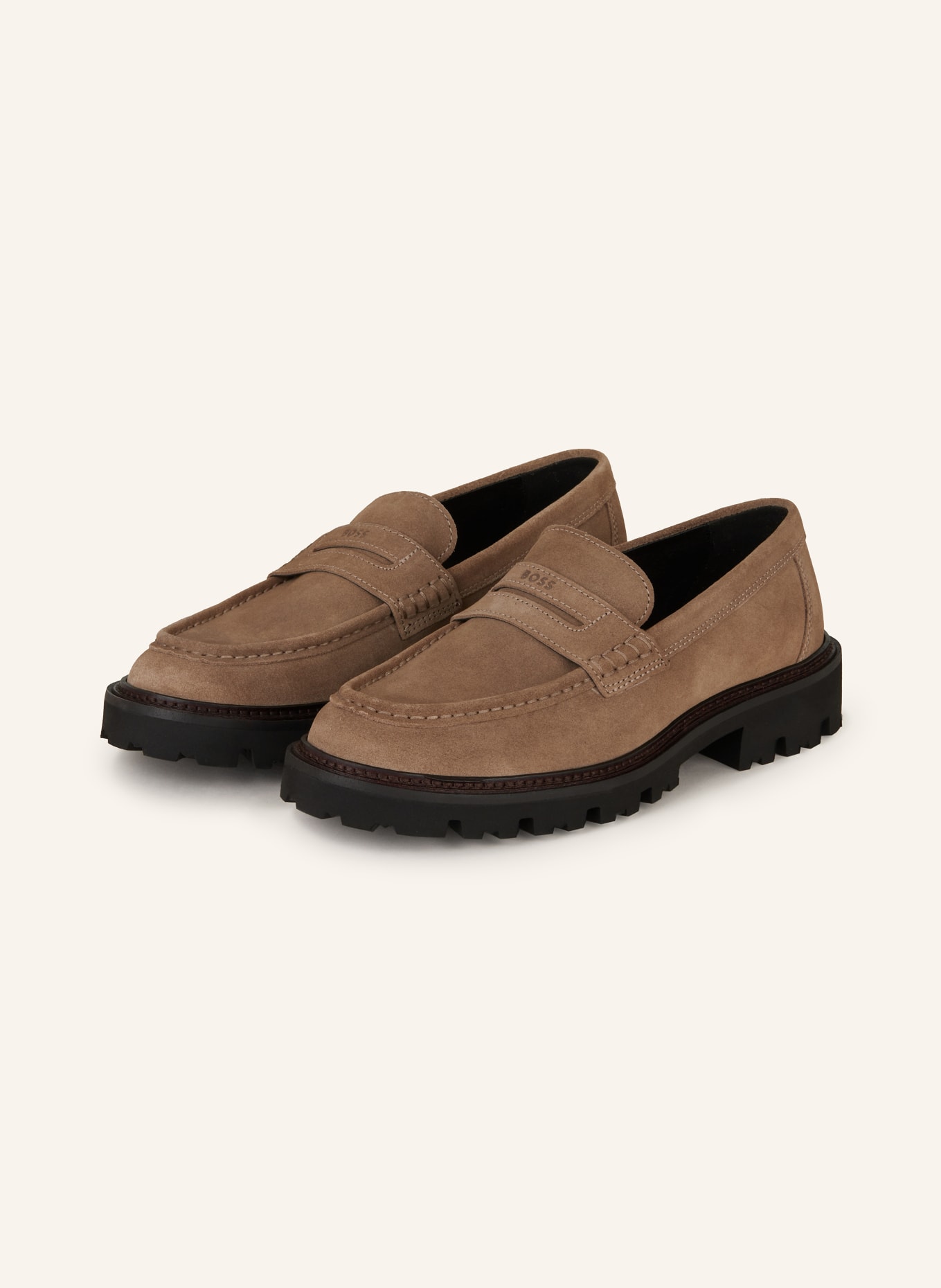 BOSS Penny loafers JULYO kolor be owy