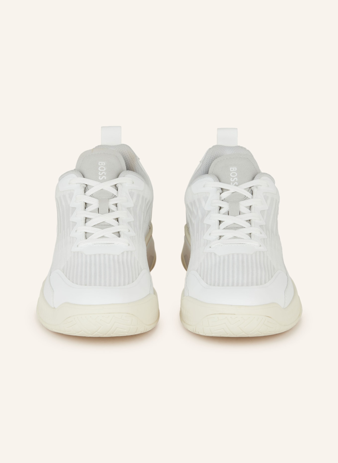 BOSS Sneakers COURTSTRIDE TENN ME, Color: WHITE/ LIGHT GRAY (Image 3)