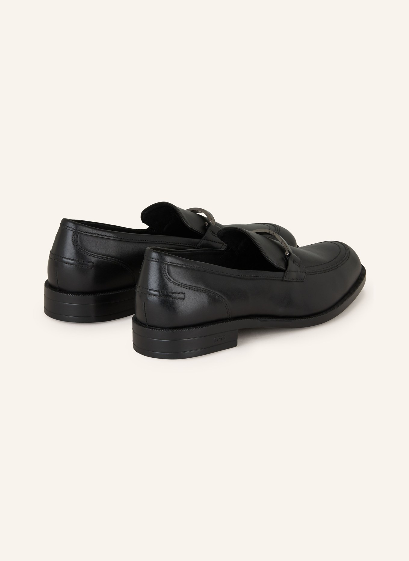 BOSS Loafersy TAYIL: CZARNY