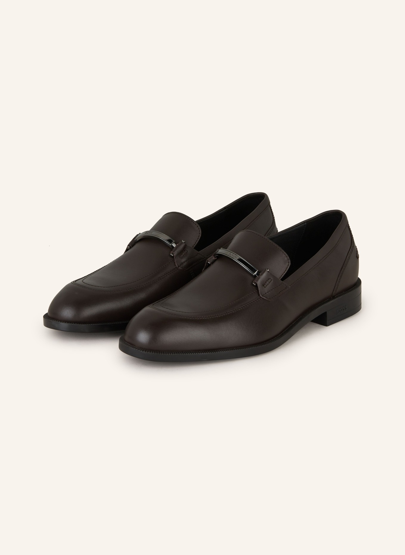 BOSS Loafer TAYIL: DUNKELBRAUN