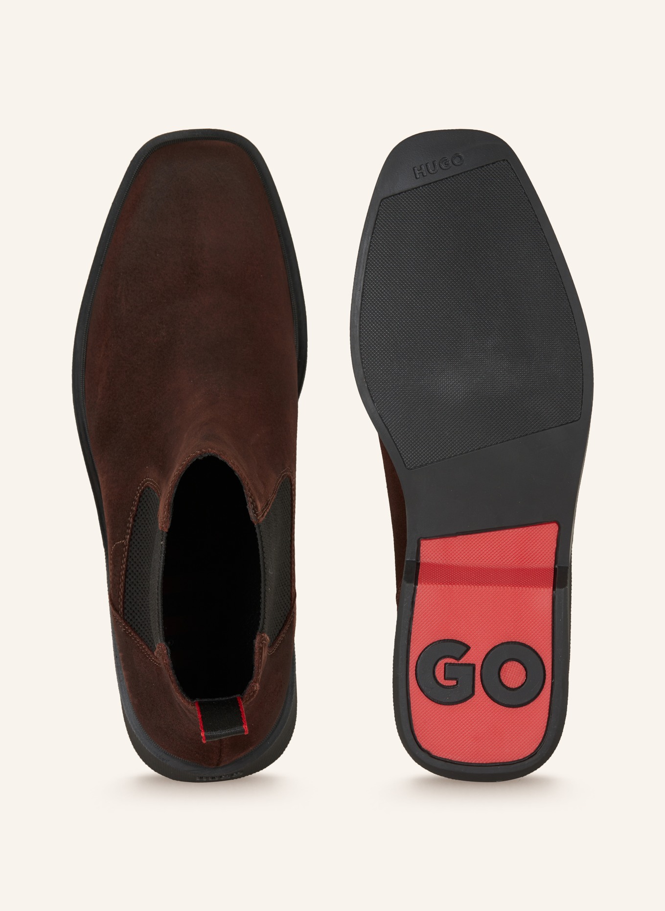 HUGO Bottes Chelsea IKER: MARRON FONCÉ