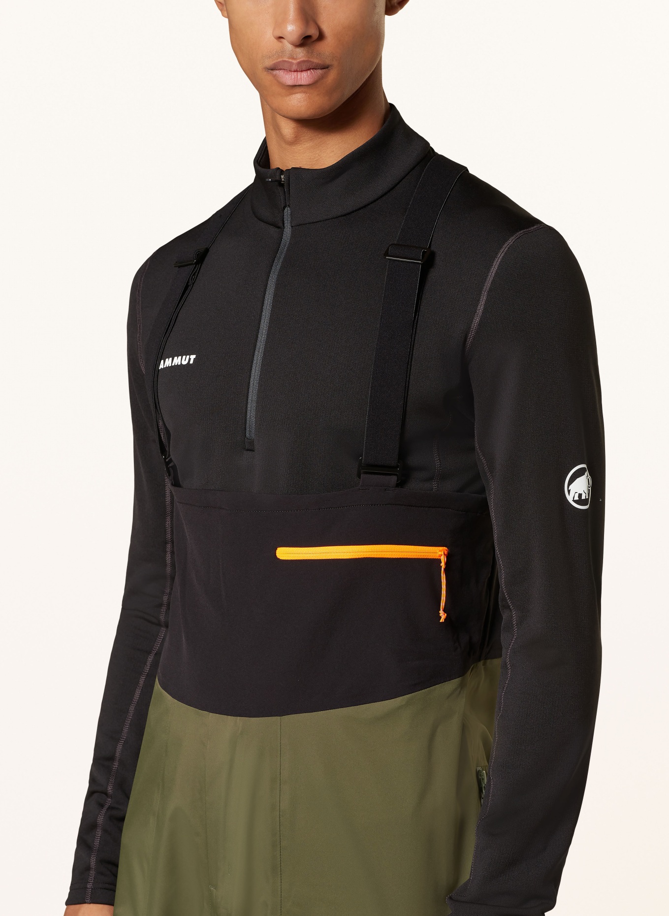 MAMMUT Hardshell-Skihose HALDIGRAT: KHAKI