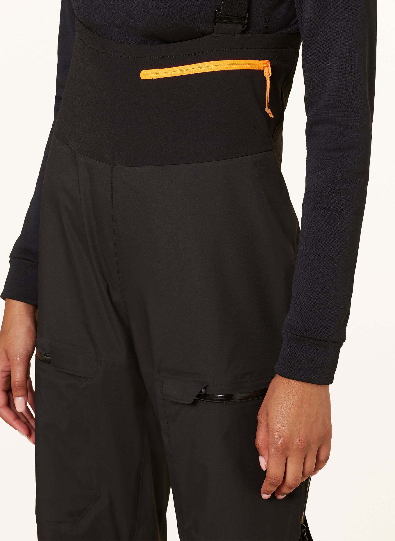 MAMMUT Spodnie narciarskie z hardshellu HALDIGRAT: CZARNY