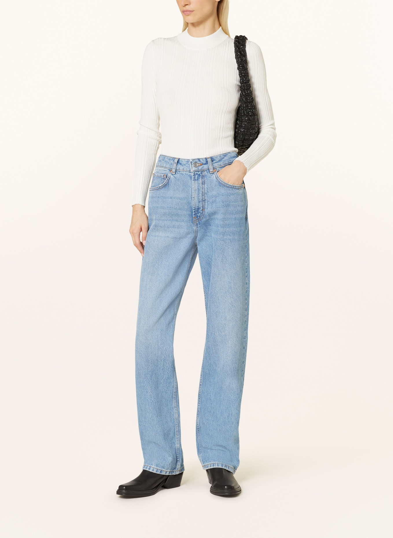 HUGO Long sleeve shirt SARPHAMMY: WHITE