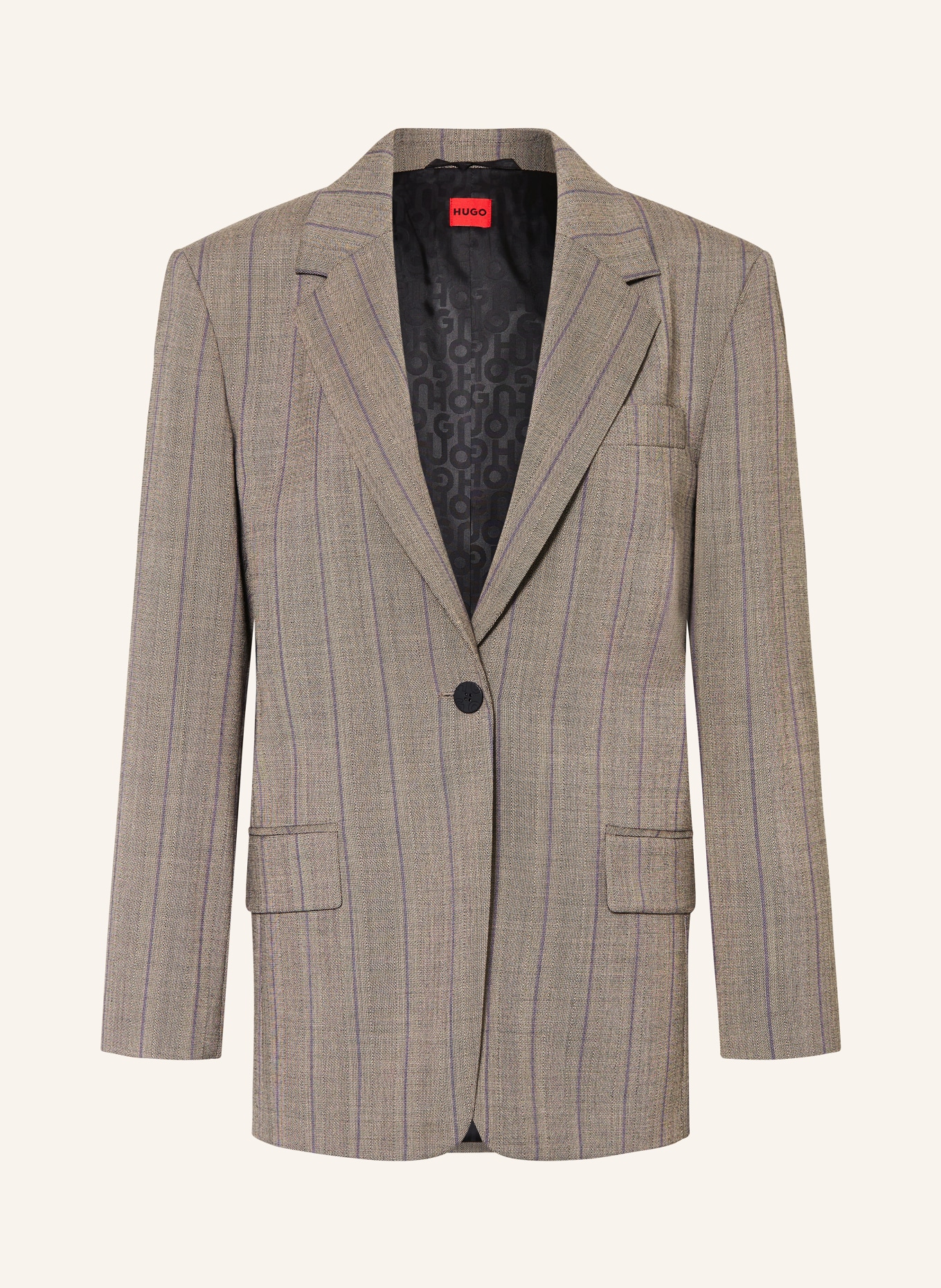 HUGO Blazer AGURA, Farbe: GRAU/ LILA (Bild 1)