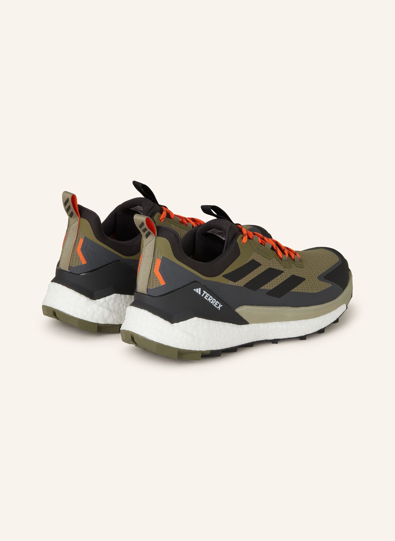 adidas TERREX Trekking shoes TERREX FREE HIKER 2 LOW GTX, Color: KHAKI/ BLACK/ DARK GRAY (Image 2)