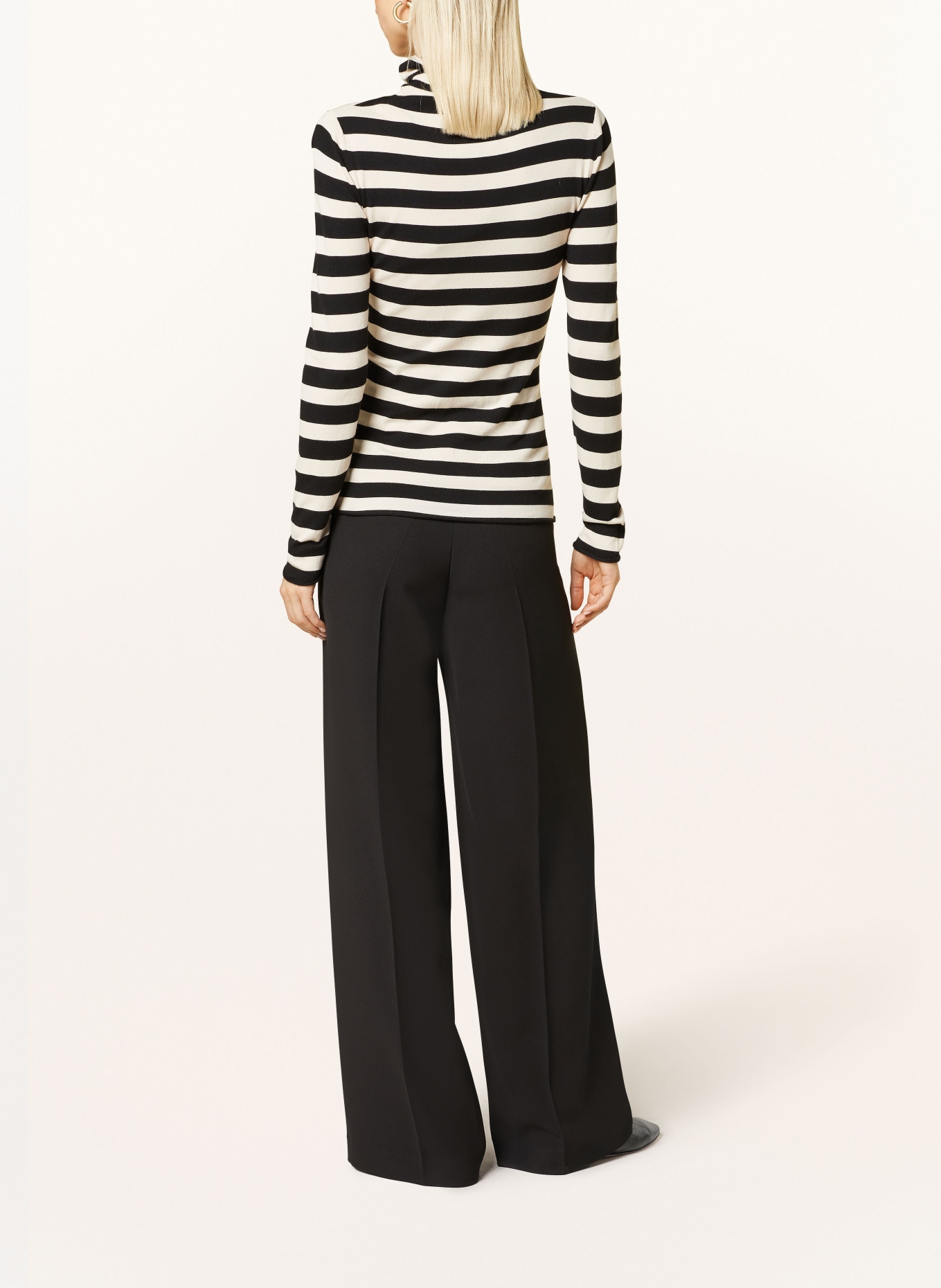 MAX & Co. Svetr s rolákem MANAMA: REŽNÁ / ČERNÁ