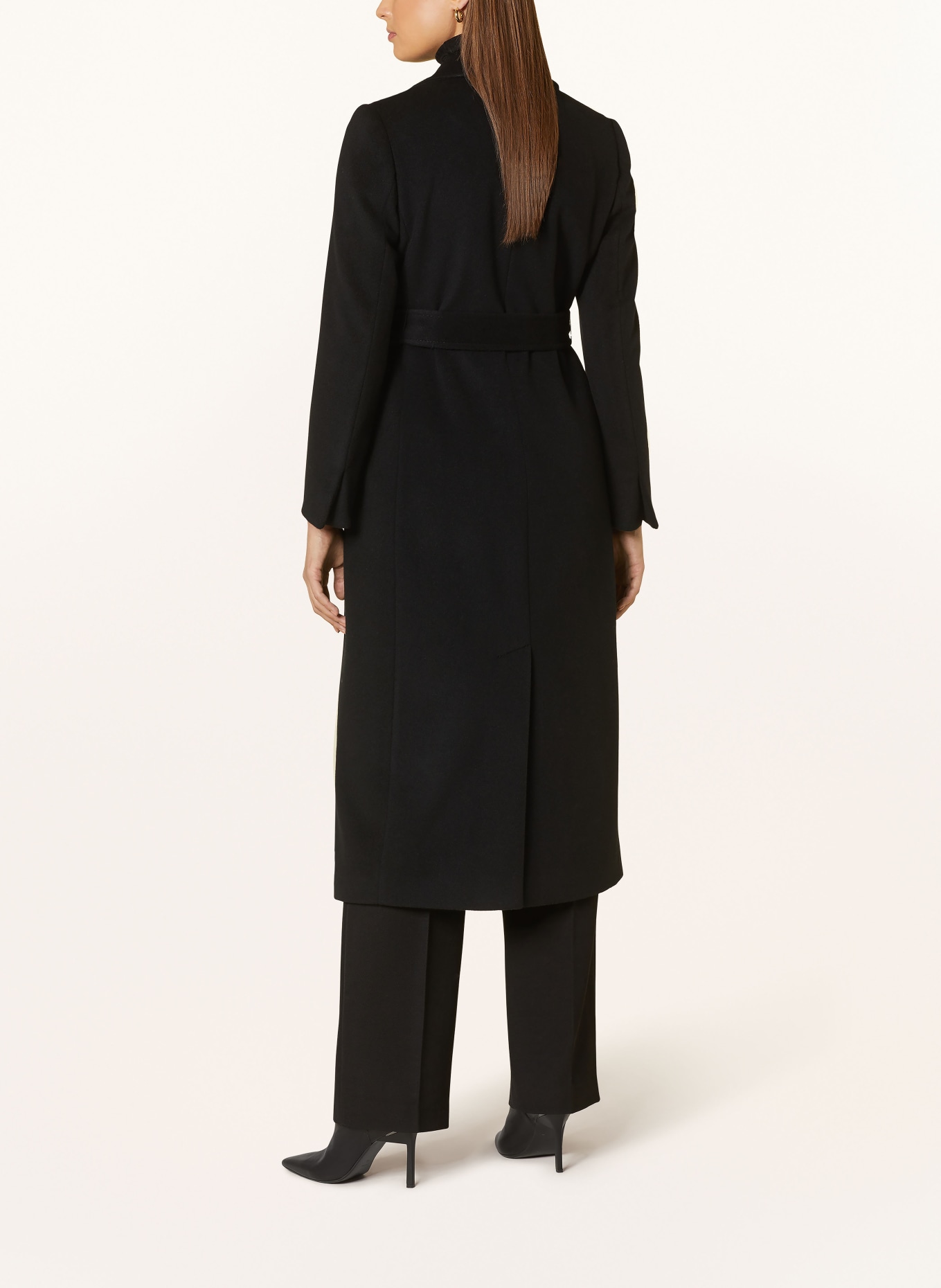 MAX & Co. Manteau en laine LONGRUN: BLEU FONCÉ