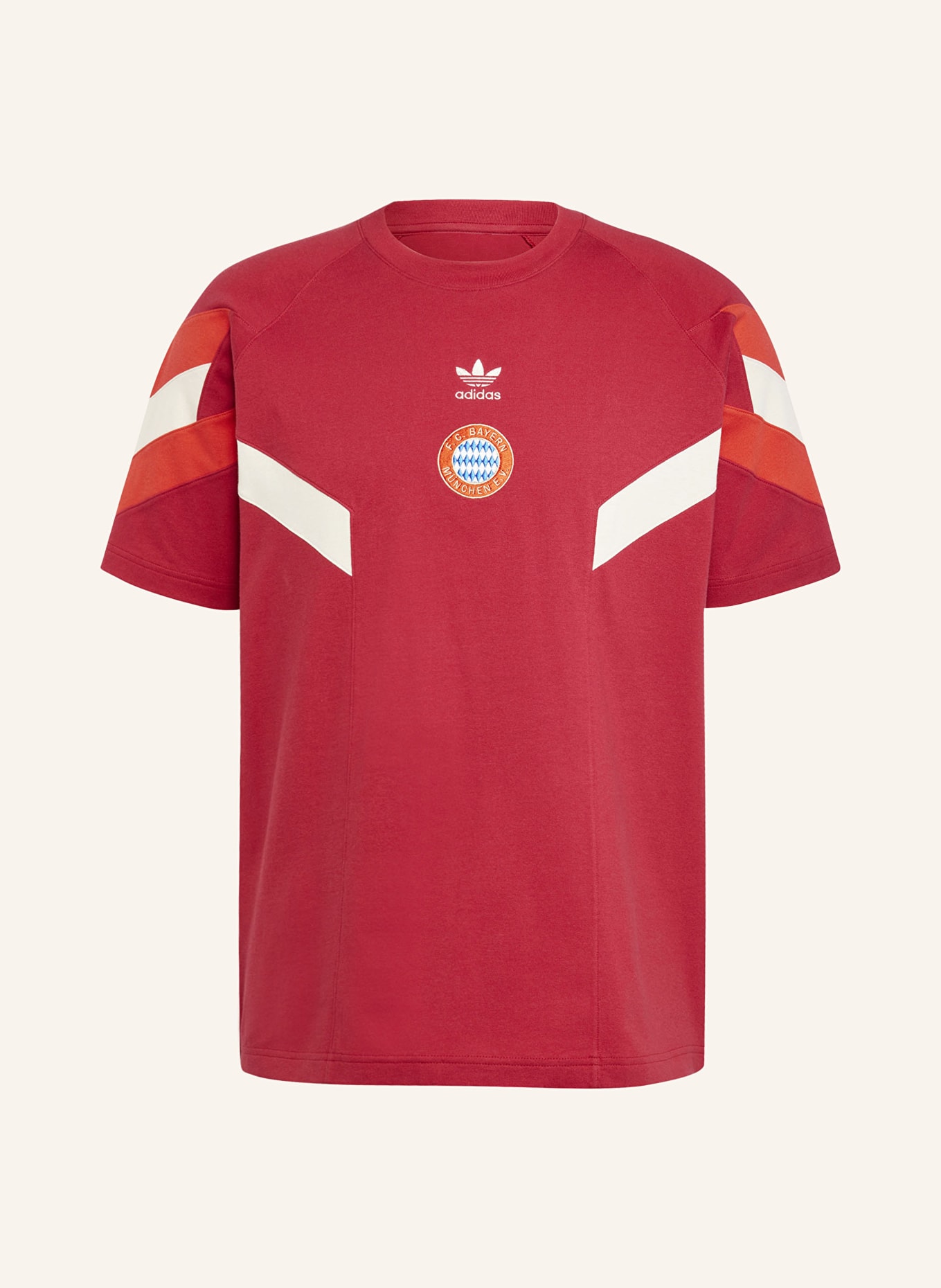 adidas T Shirt FC BAYERN ORIGINALS in dunkelrot