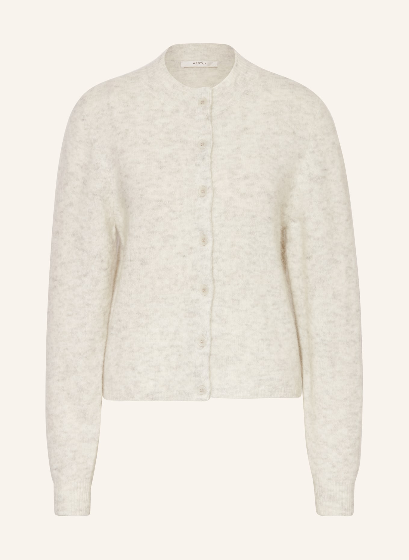 GESTUZ Strickjacke DEBBIEGZ: HELLGRAU