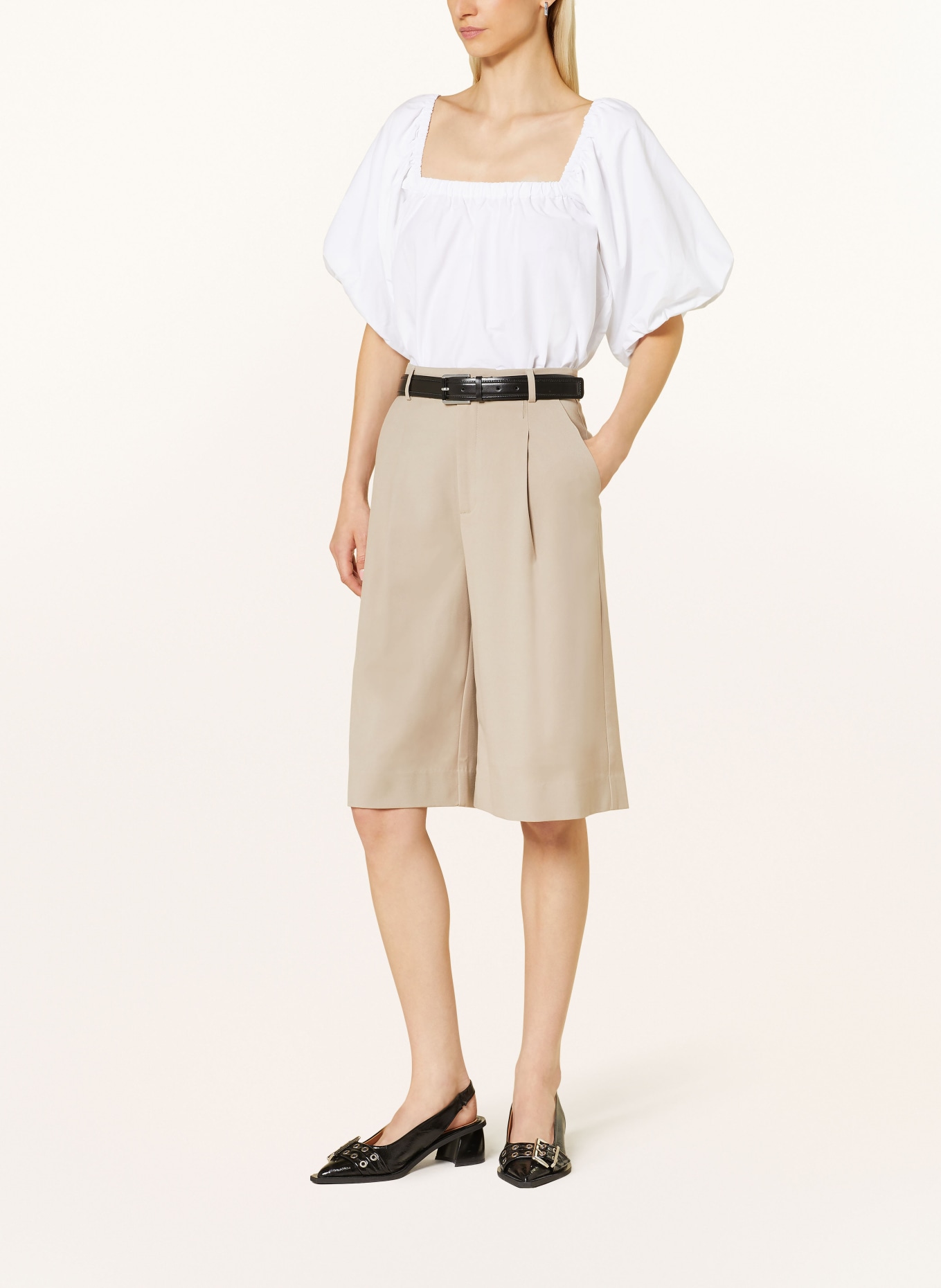 GESTUZ Shirt blouse PAMPAGZ, Color: WHITE (Image 2)