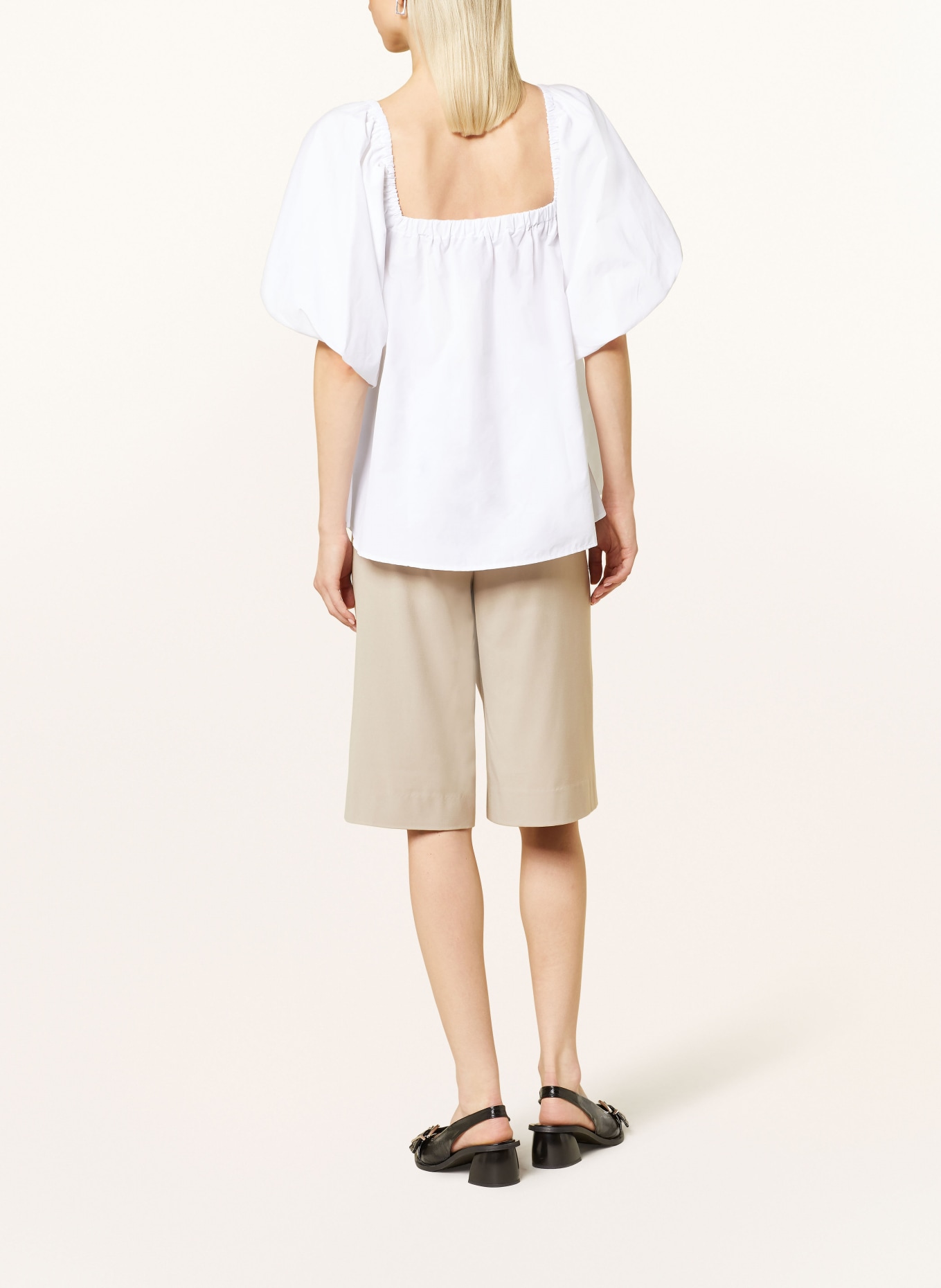 GESTUZ Shirt blouse PAMPAGZ, Color: WHITE (Image 3)