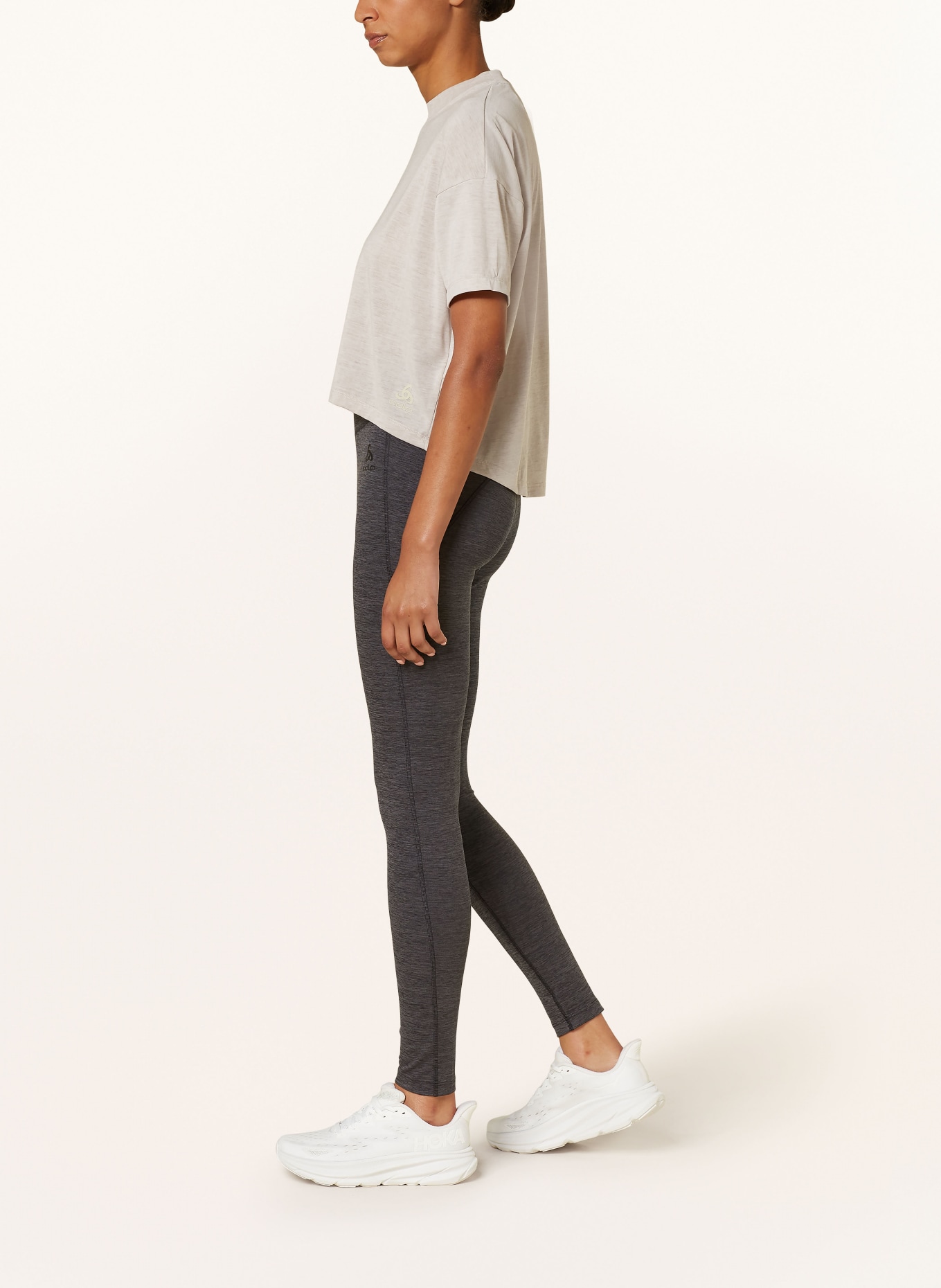 odlo ACTIVE 365 running tights in gray