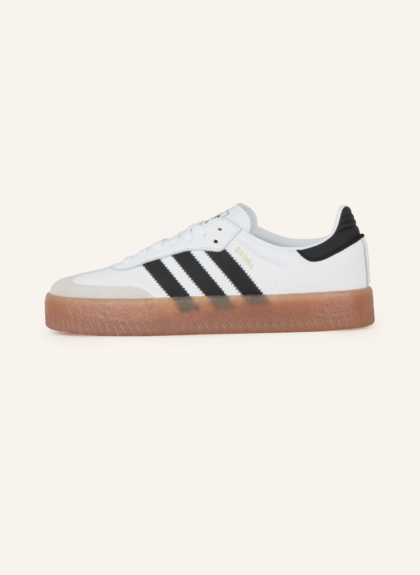 adidas Originals Sneaker SAMBAE W, Farbe: WEISS/ CREME/ SCHWARZ (Bild 4)