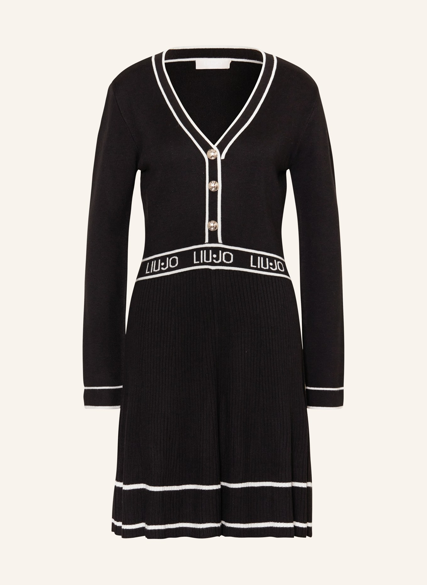Liu jo kleid schwarz weiß Clearance