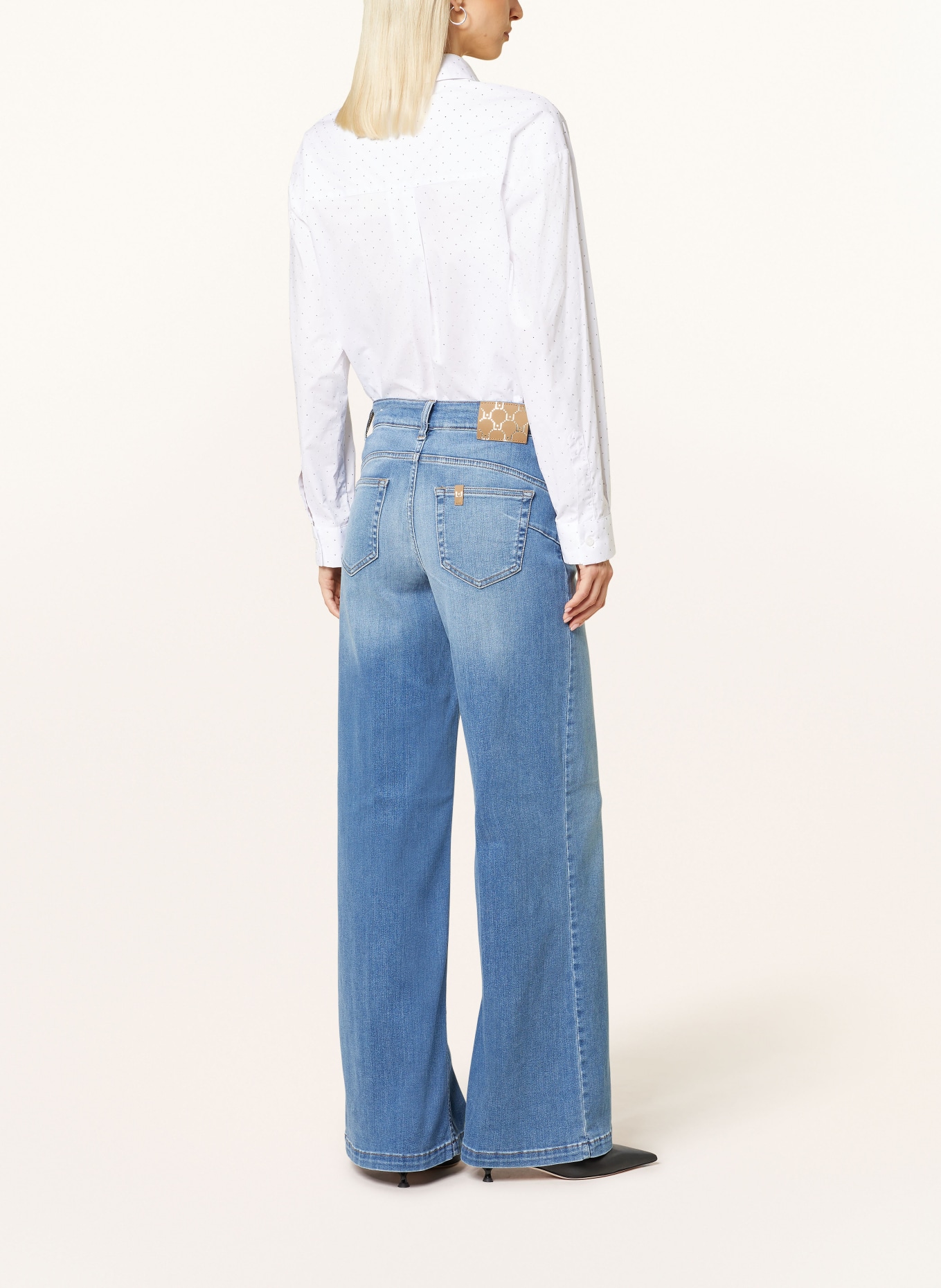 LIU JO Jeansy straight, Kolor: 78740 Den.Blue lt.wonder w (Obrazek 3)