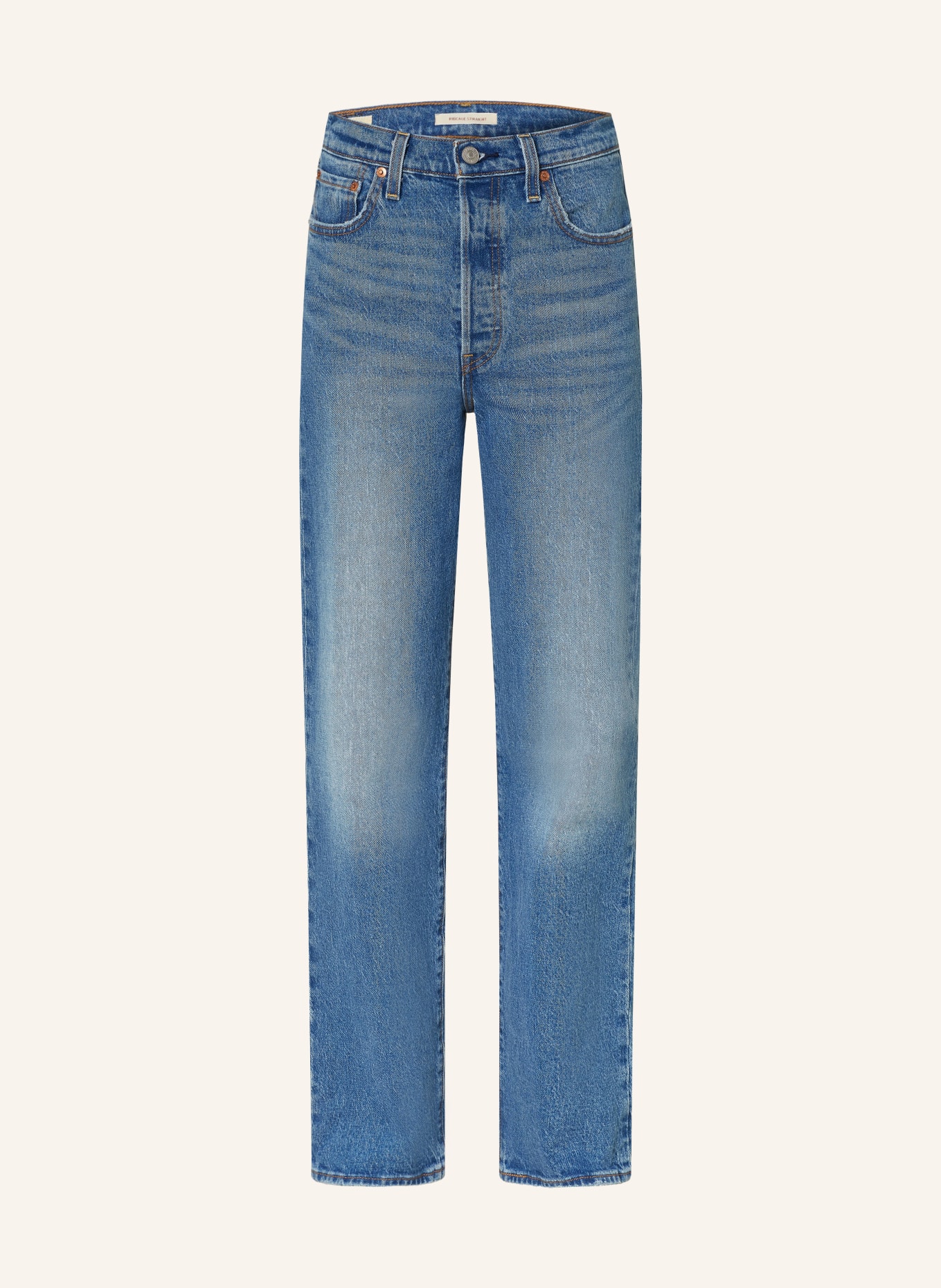 Levi's® Straight jeans RIBCAGE, Color: 08 Med Indigo - Worn In (Image 1)