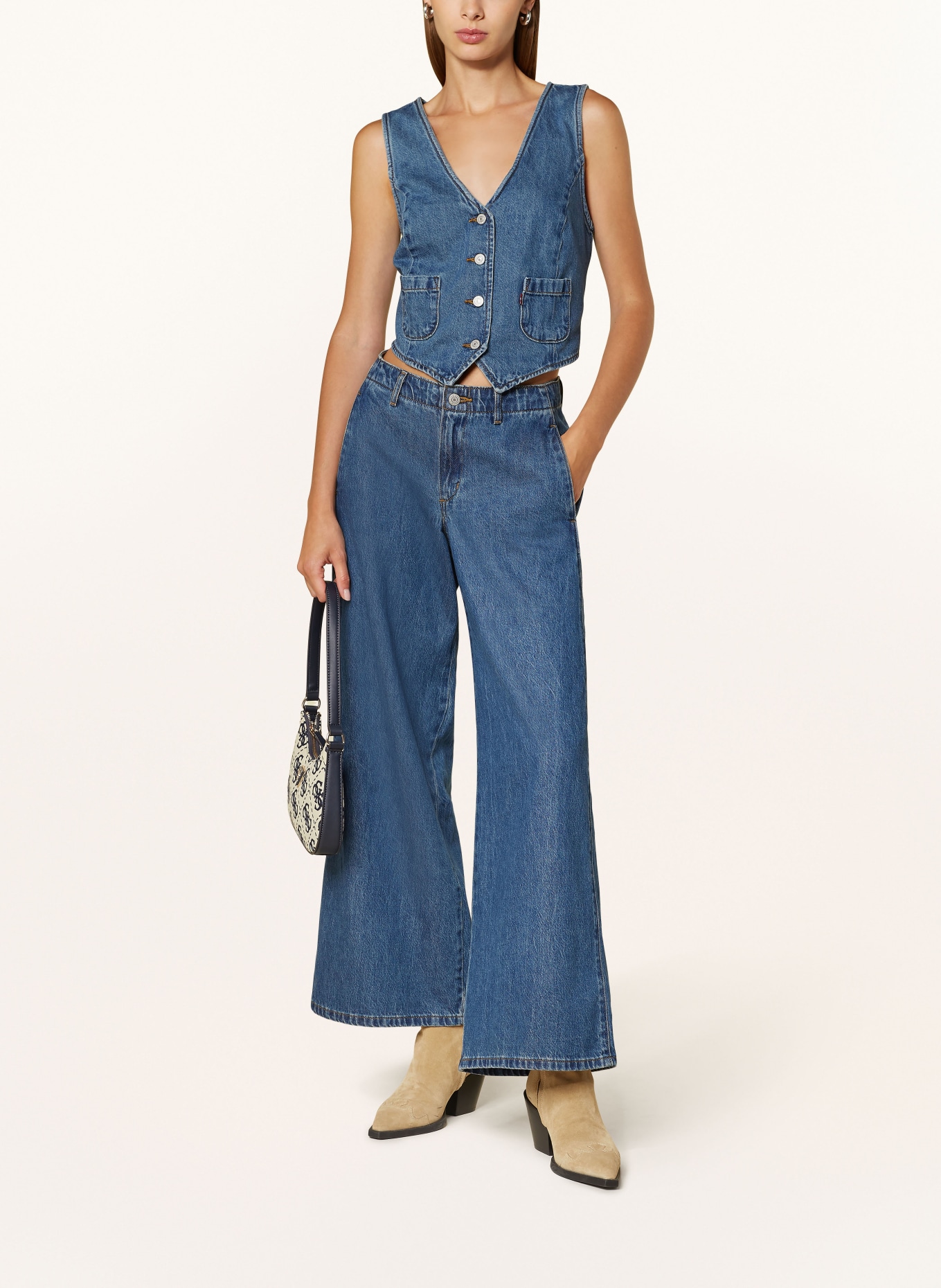 Levi's® Denim vest BIG YIKES, Color: BLUE (Image 2)