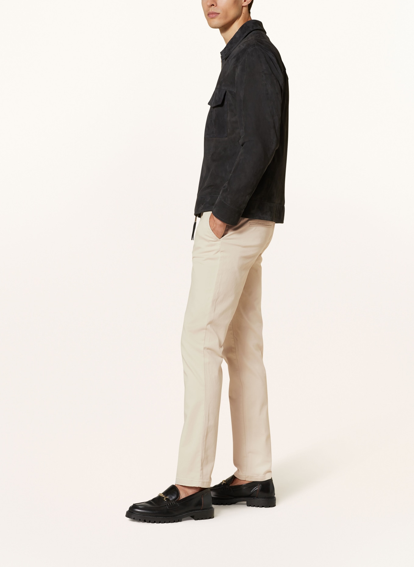 SCOTCH & SODA Chinos MOTT super slim fit, Color: BEIGE (Image 4)