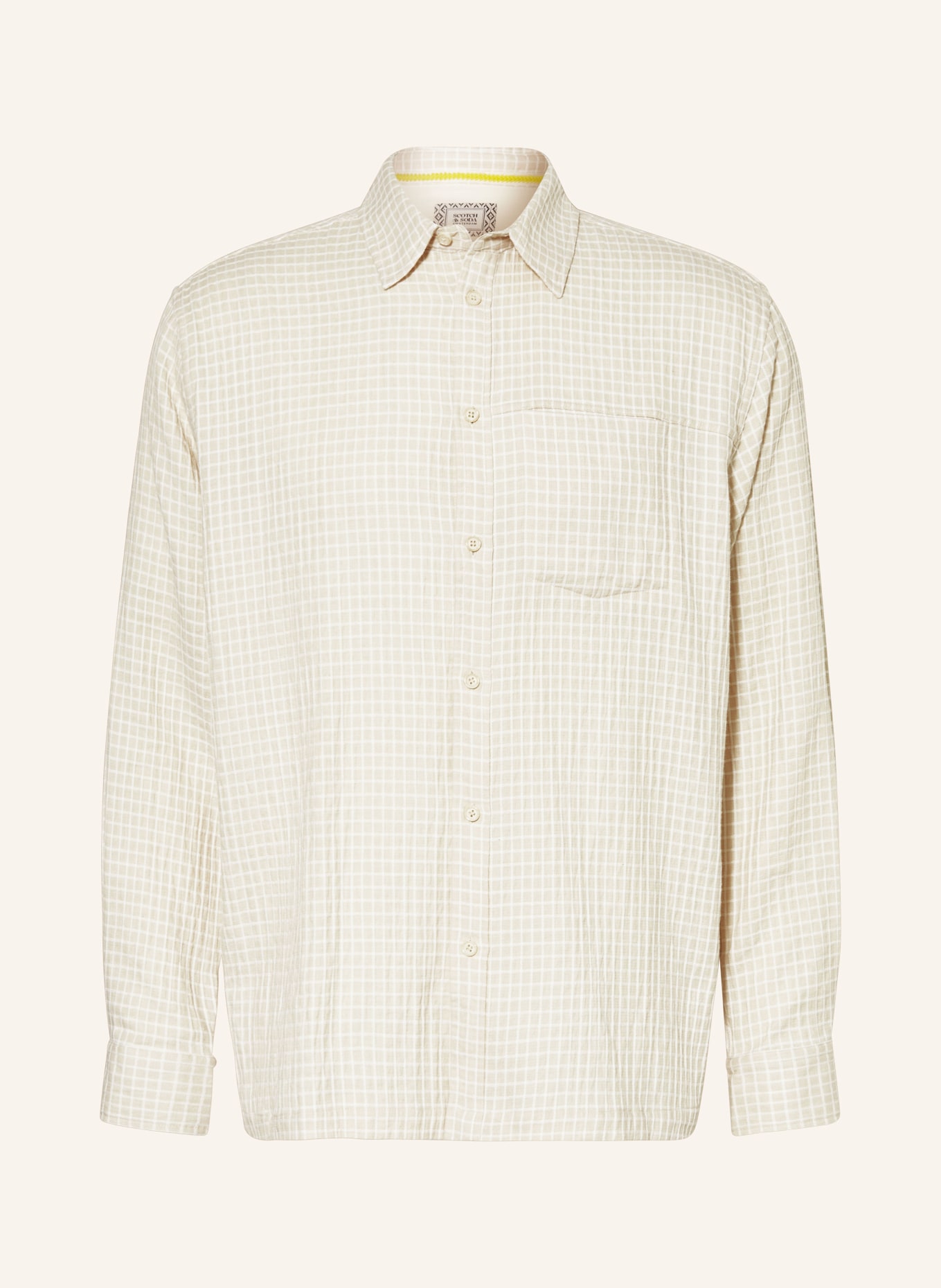 SCOTCH & SODA Hemd Regular Fit, Farbe: CREME/ ECRU (Bild 1)