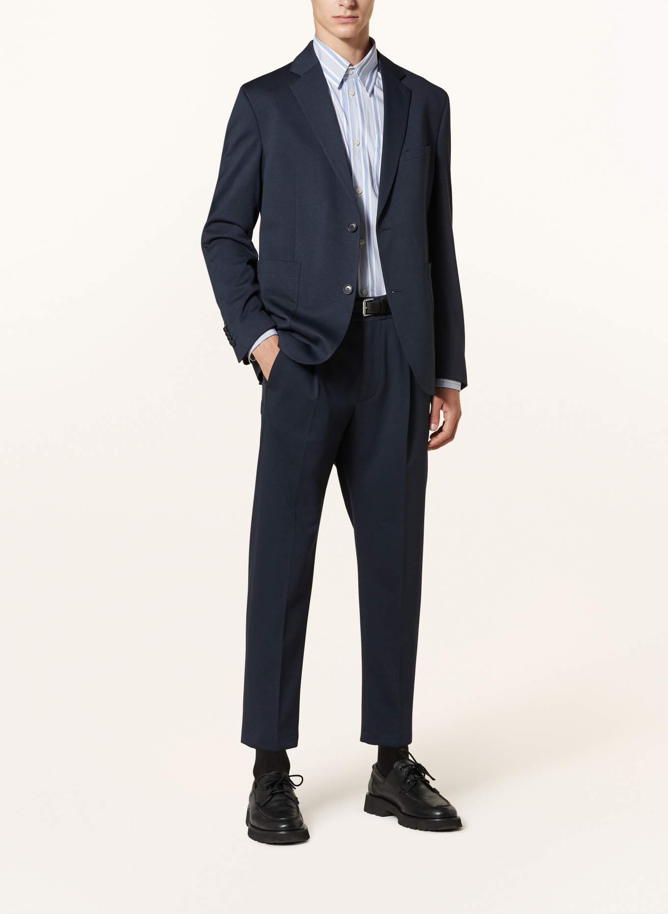 DRYKORN Suit trousers pants CHASY extra slim fit in jersey, Color: 3000 blau (Image 2)