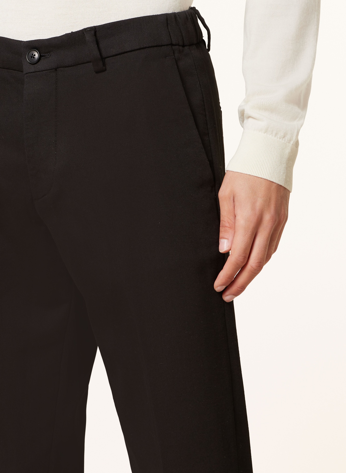 DRYKORN Trousers AJEND extra slim fit, Color: BLACK (Image 5)