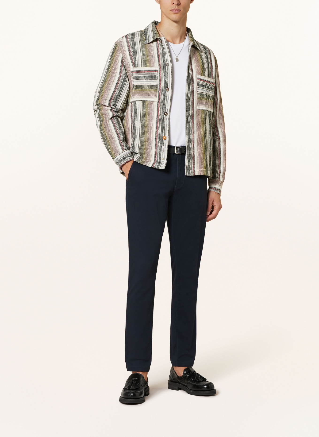 SCOTCH & SODA Chino CORE Super Slim Fit: DUNKELBLAU
