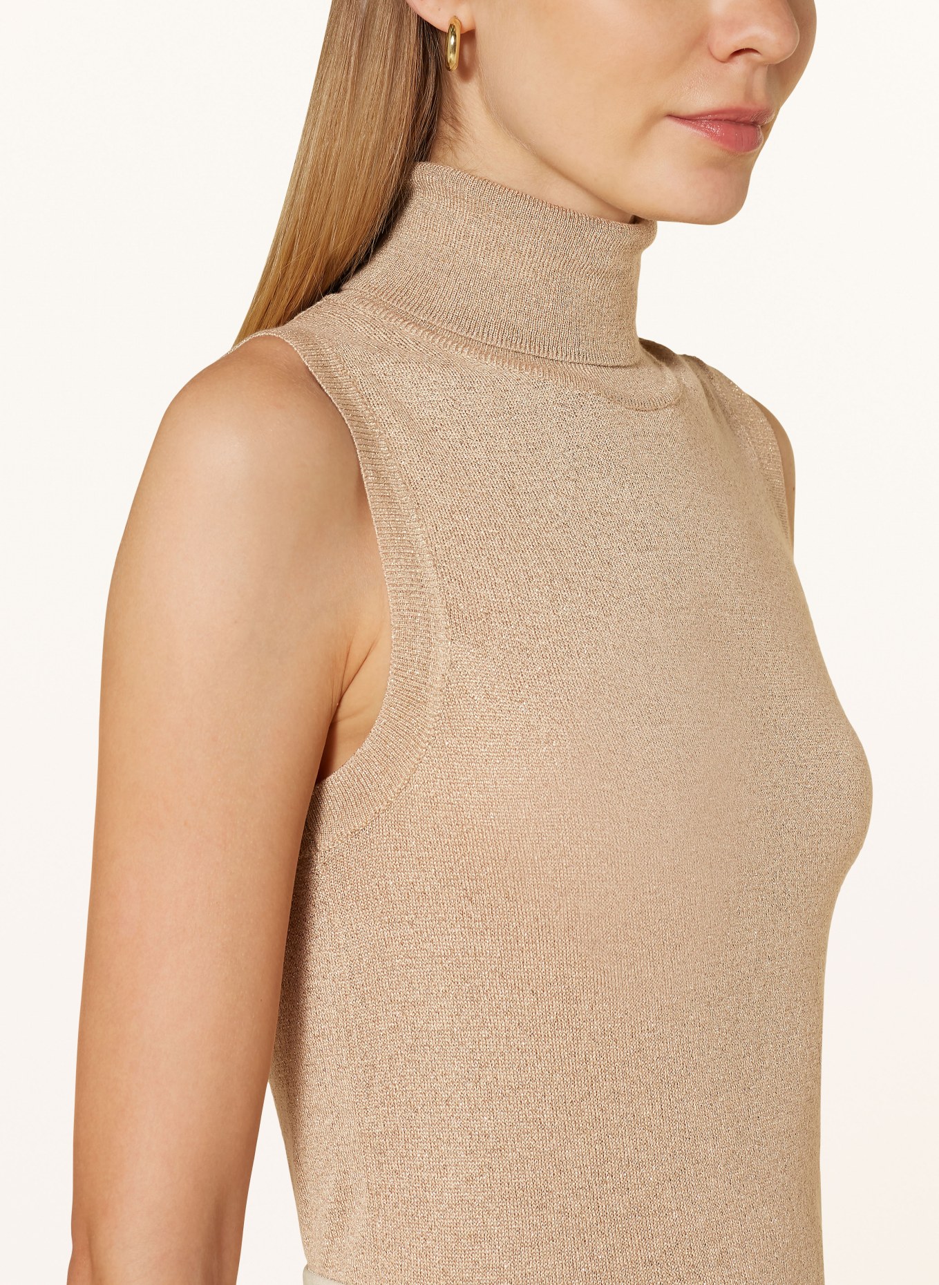 CINQUE Rollkragenpullunder, Farbe: BEIGE (Bild 4)