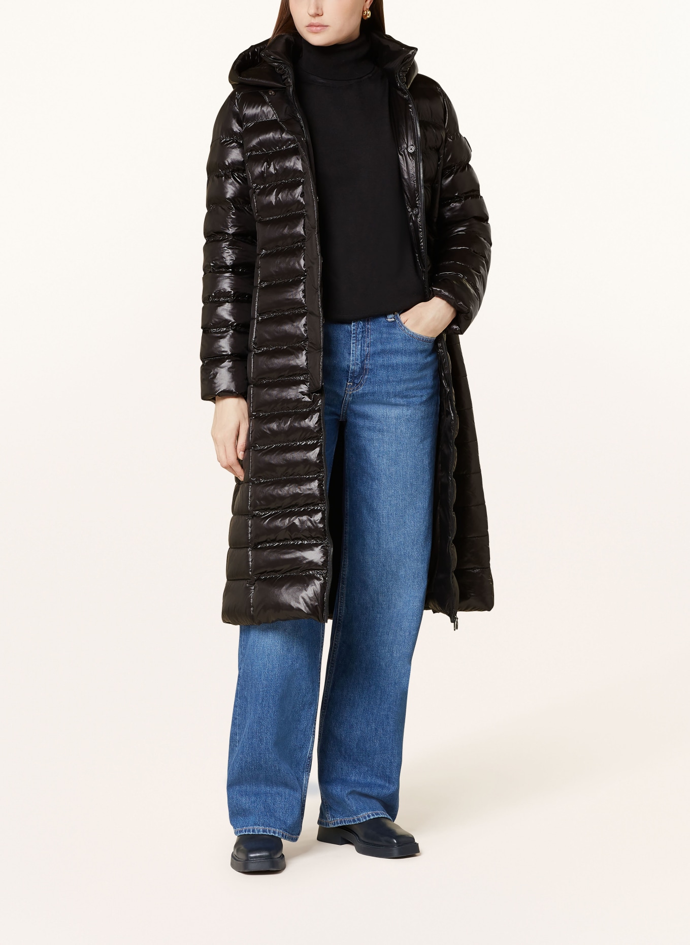 Sportalm steppmantel schwarz clearance