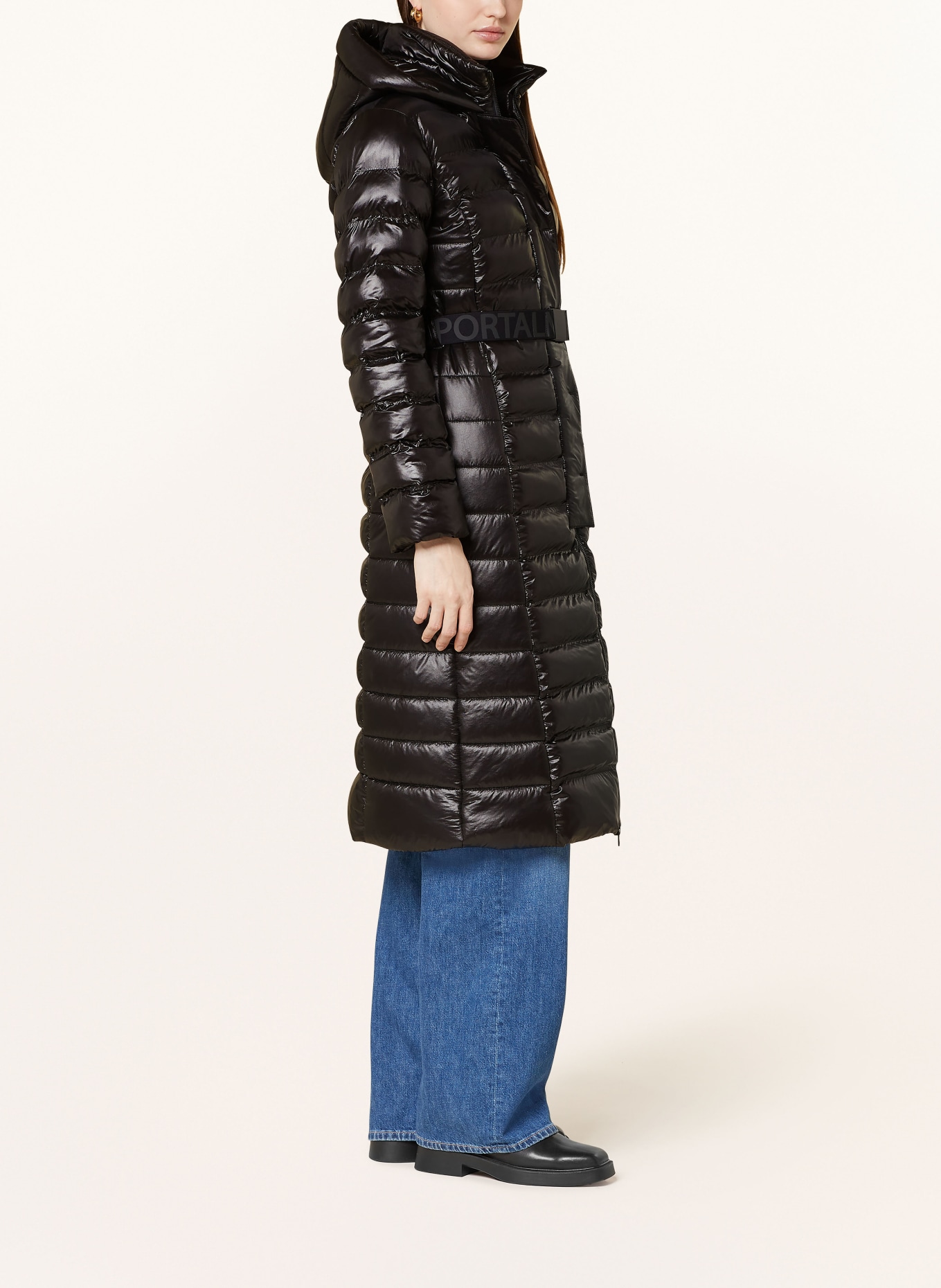 Sportalm steppmantel schwarz clearance