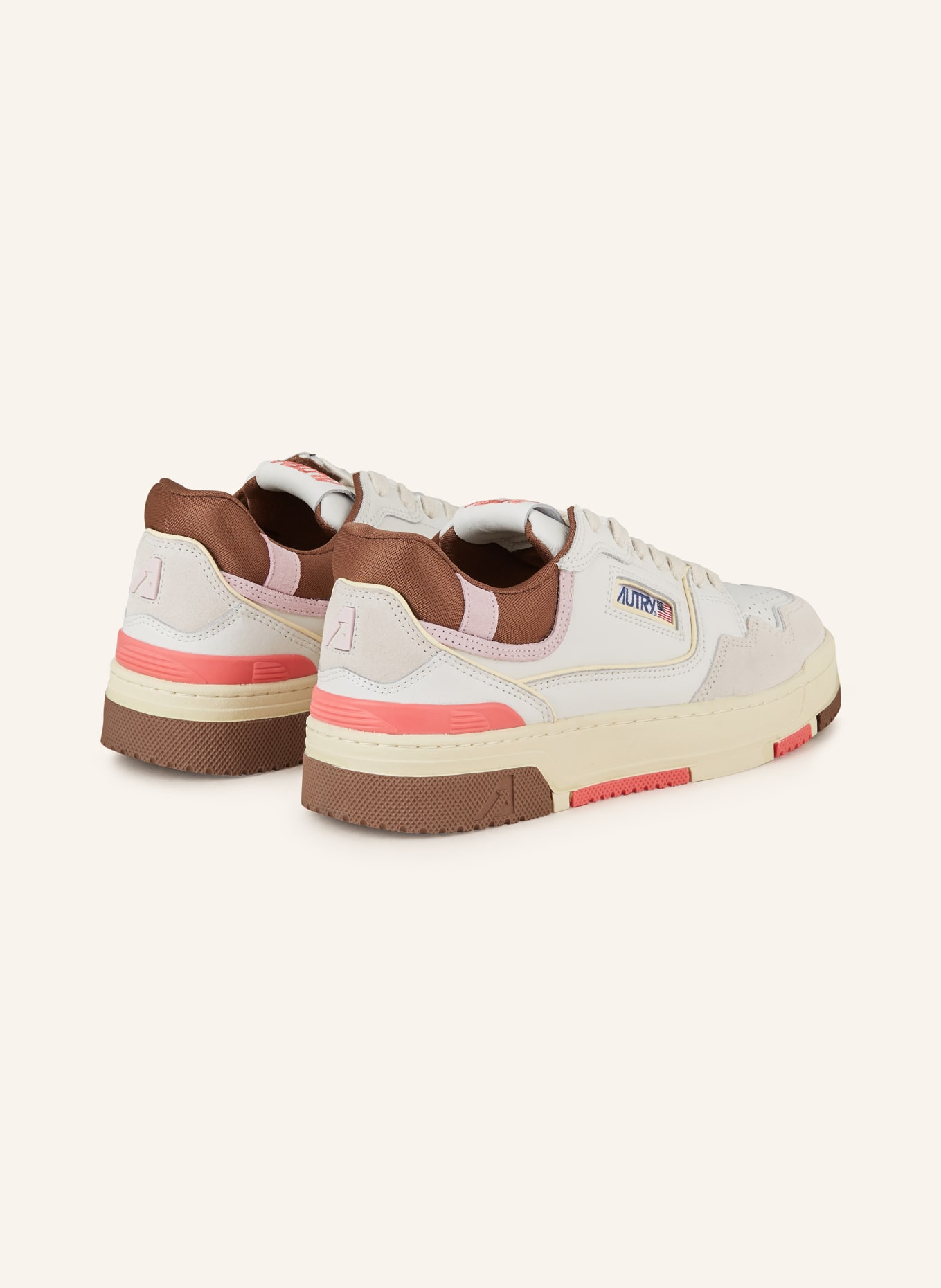 AUTRY Sneaker CLC LOW UN, Farbe: WEISS/ CREME/ HELLGELB (Bild 2)