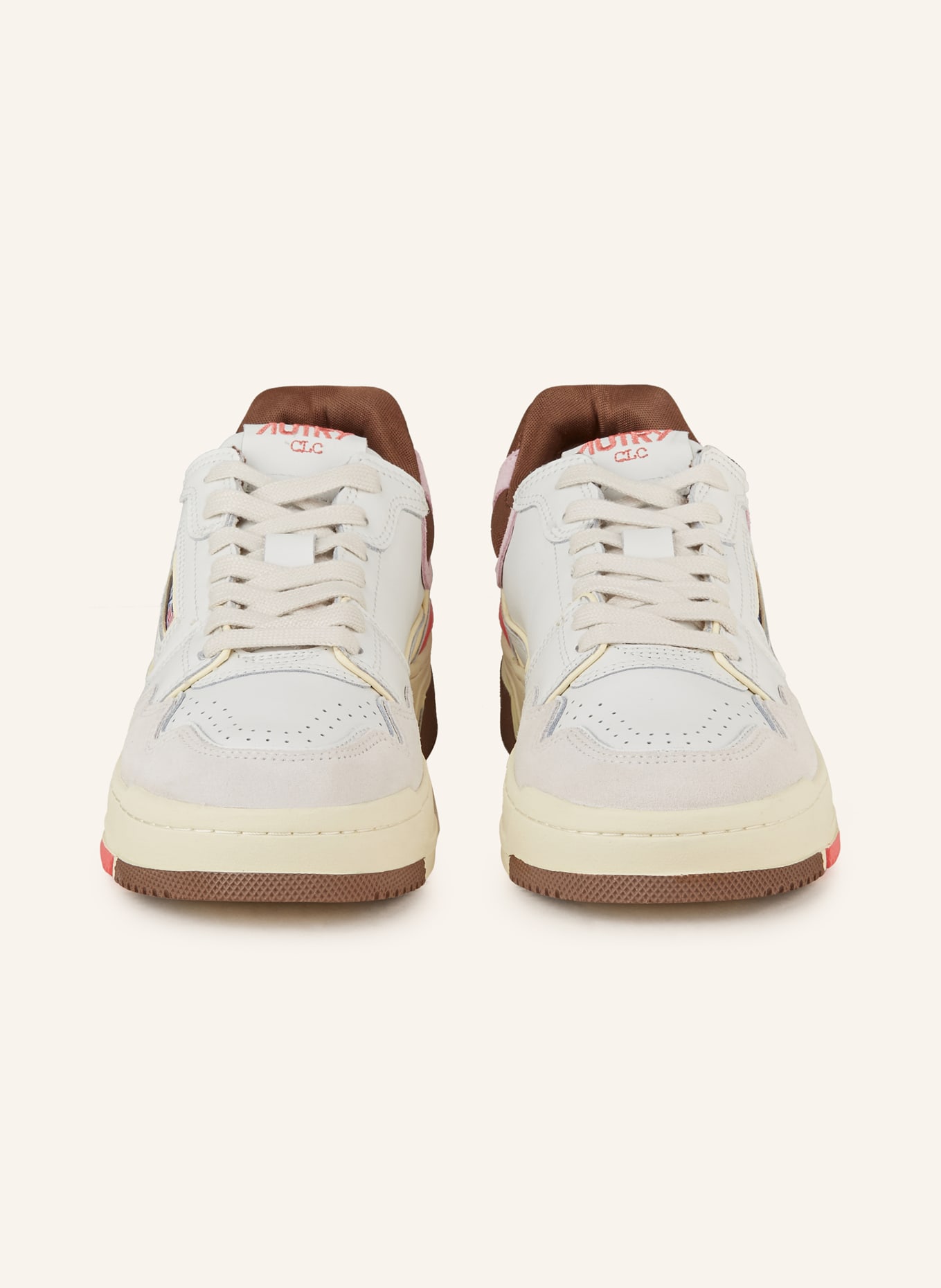 AUTRY Sneaker CLC LOW UN, Farbe: WEISS/ CREME/ HELLGELB (Bild 3)