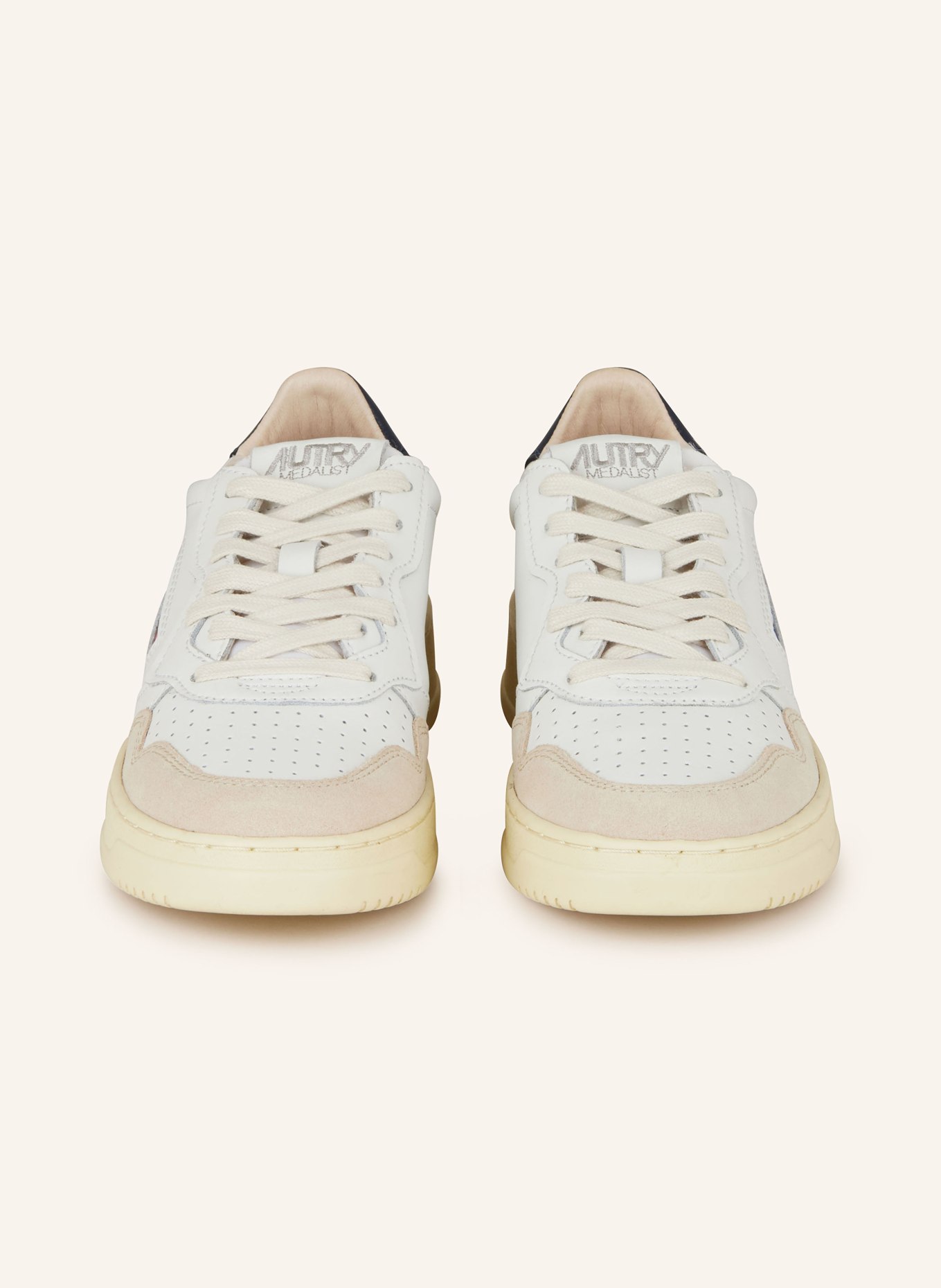 AUTRY Sneaker MEDALIST LOW LS, Farbe: CREME/ WEISS (Bild 3)