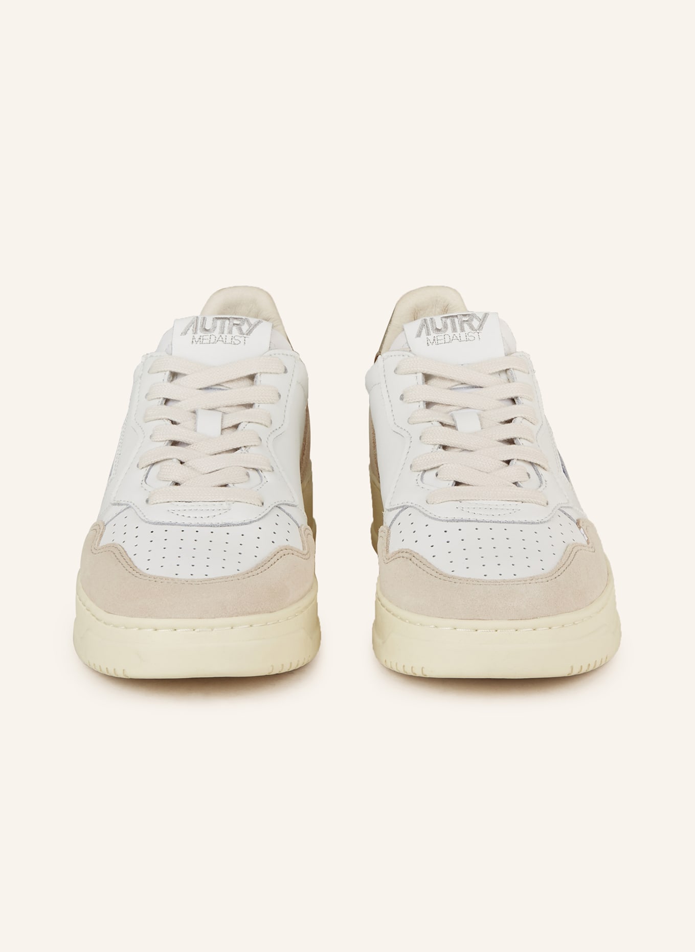 AUTRY Sneaker MEDALIST LOW LS, Farbe: BEIGE (Bild 3)